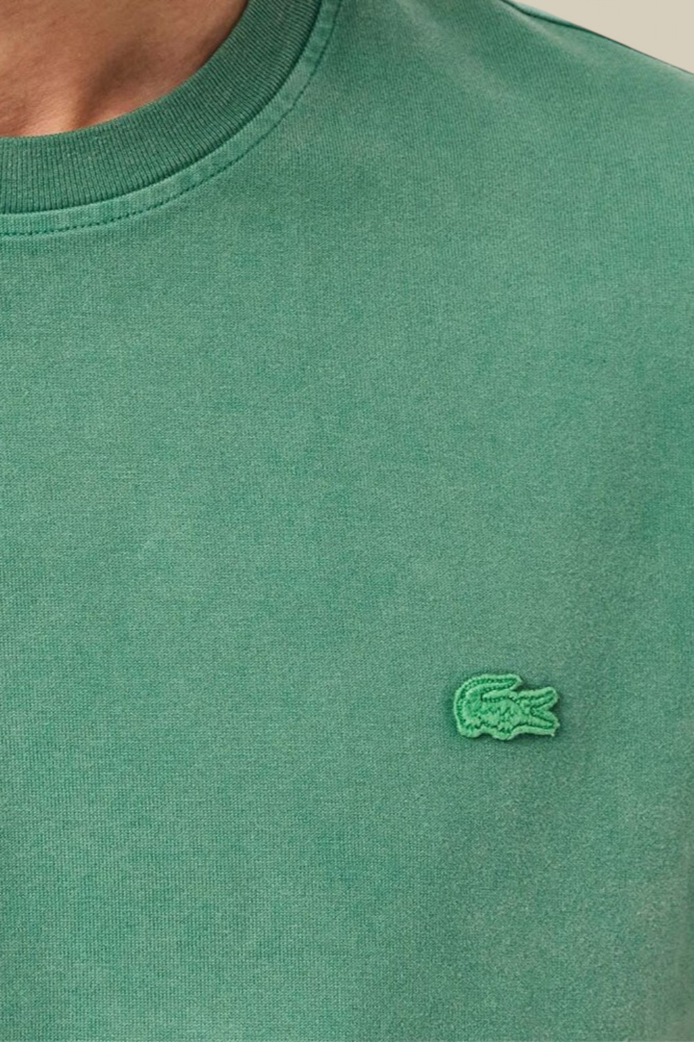 תמונת תקריב דוגמן של חולצת טי