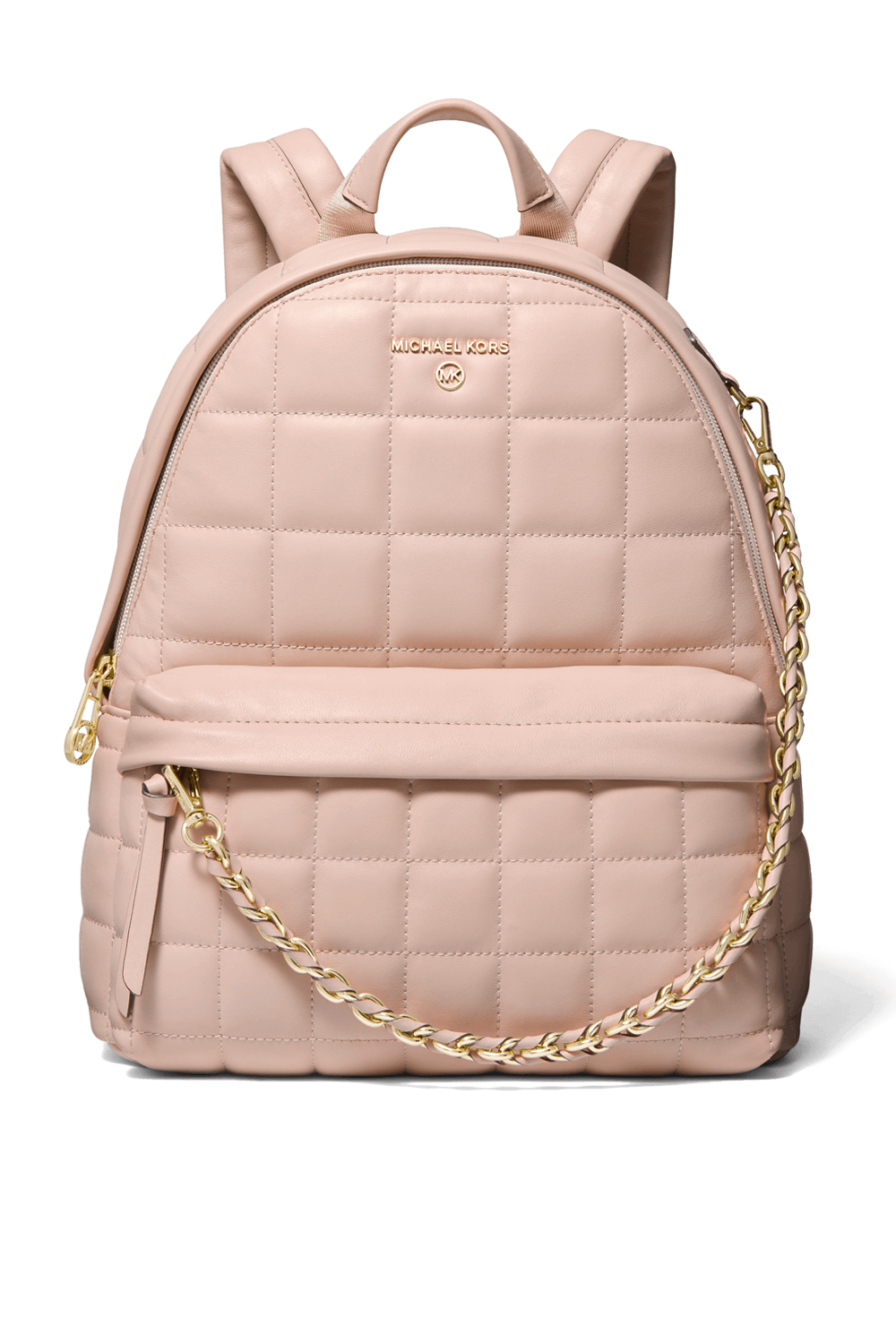 Slater MD Quilted Leather Backpack in Soft Pink MICHAEL KORS