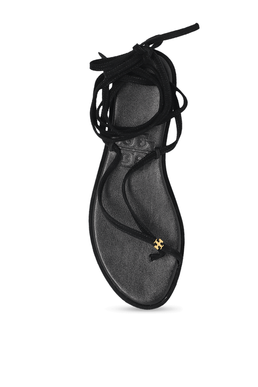 תמונת תקריב של סנדלי קשירה קאפרי