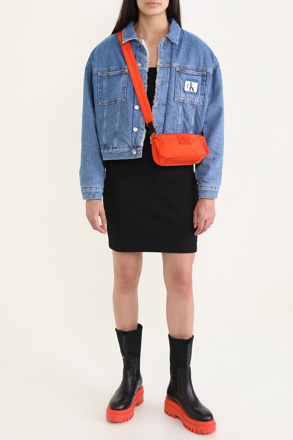 תמונת דוגמן קידמית של תיק קאמרה מניילון