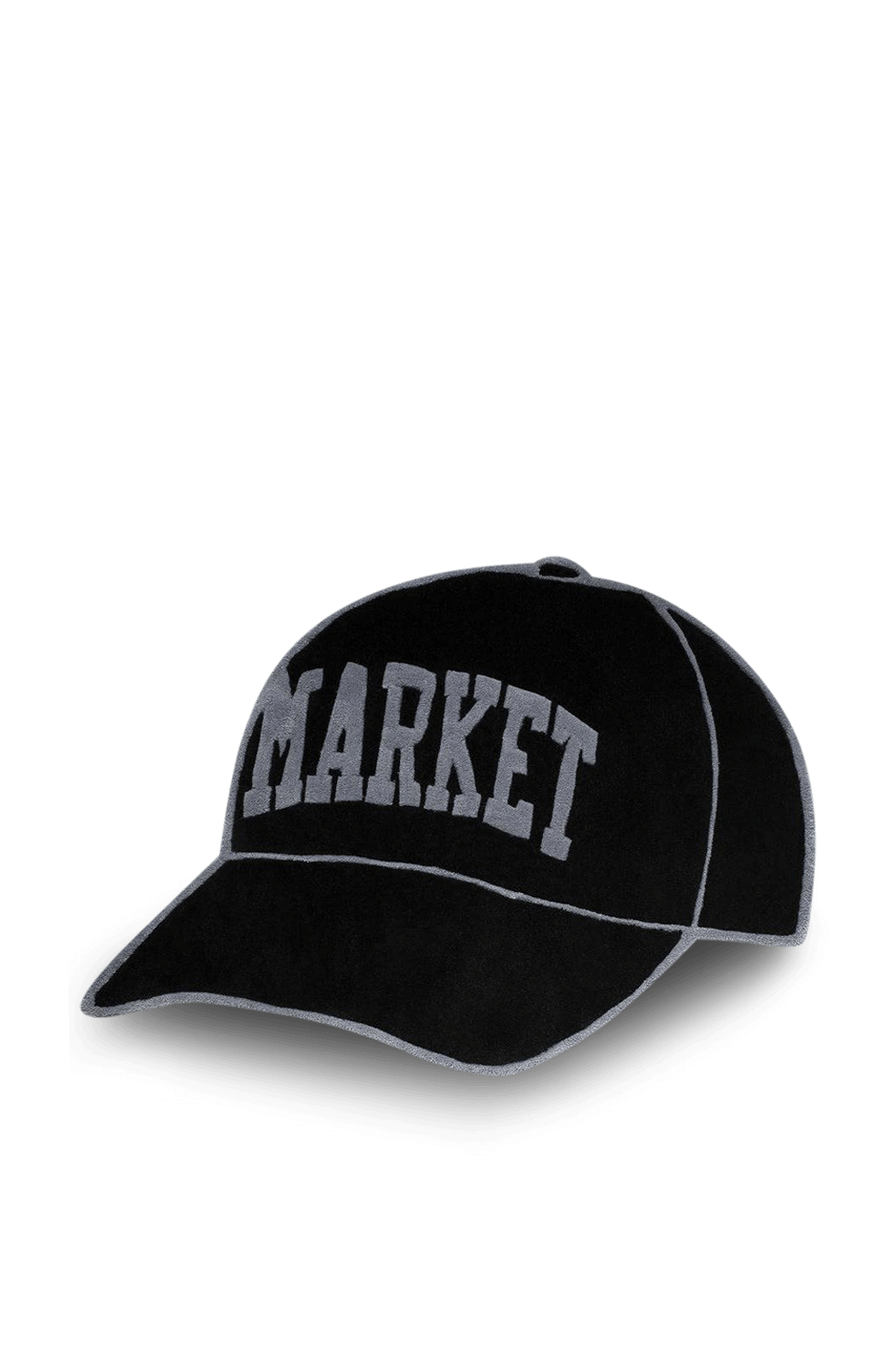 שטיח רצפה שחור בצורת כובע MARKET