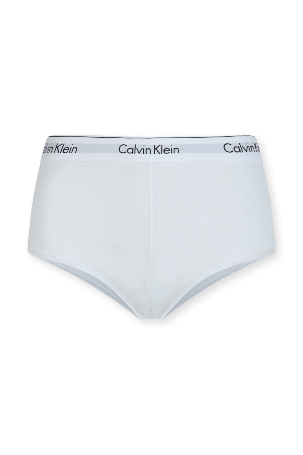 מכנסונים לבנים עם לוגוטייפ CALVIN KLEIN