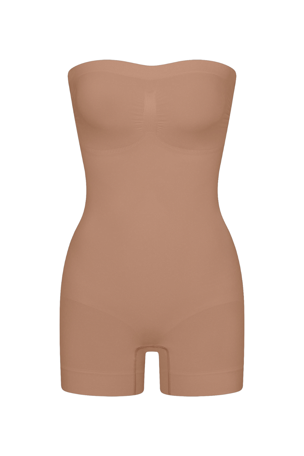 תמונה קידמית של STRAPLESS SHORTIE BODYSUIT