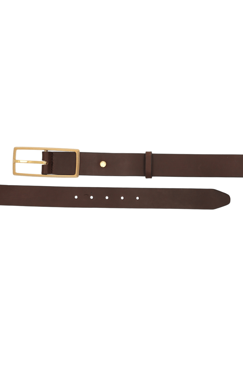 תמונה אחורית של חגורת עור ריבאונד