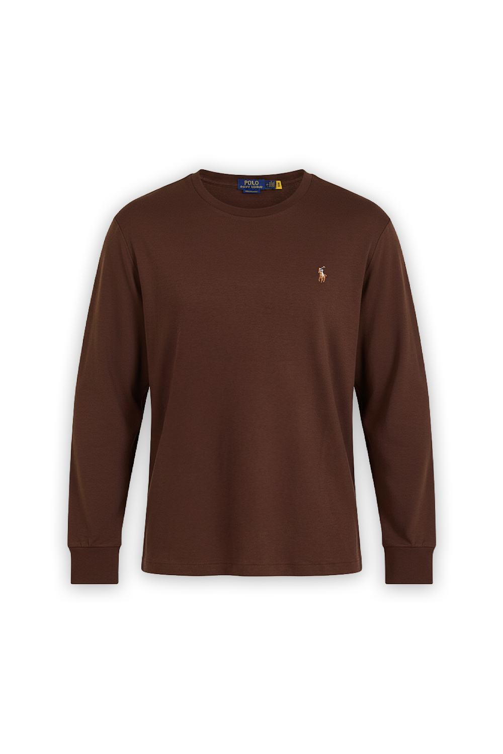 תמונה קידמית של חולצת טי ארוכה סלים פיט