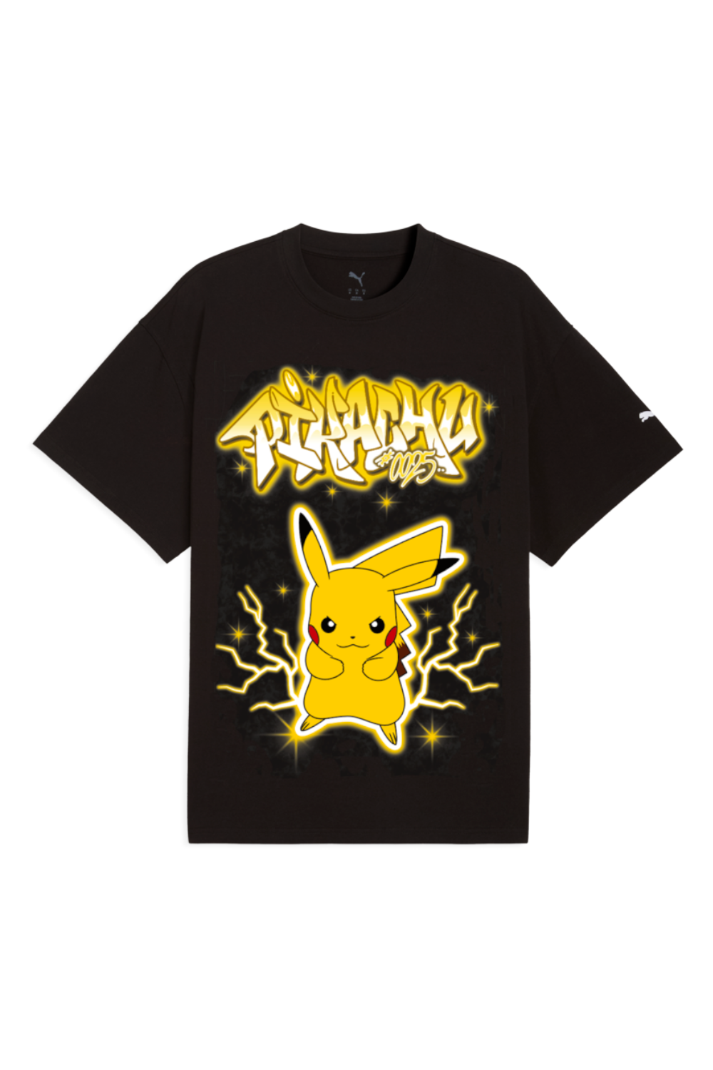 תמונה קידמית של חולצת טי פומה X פוקימון