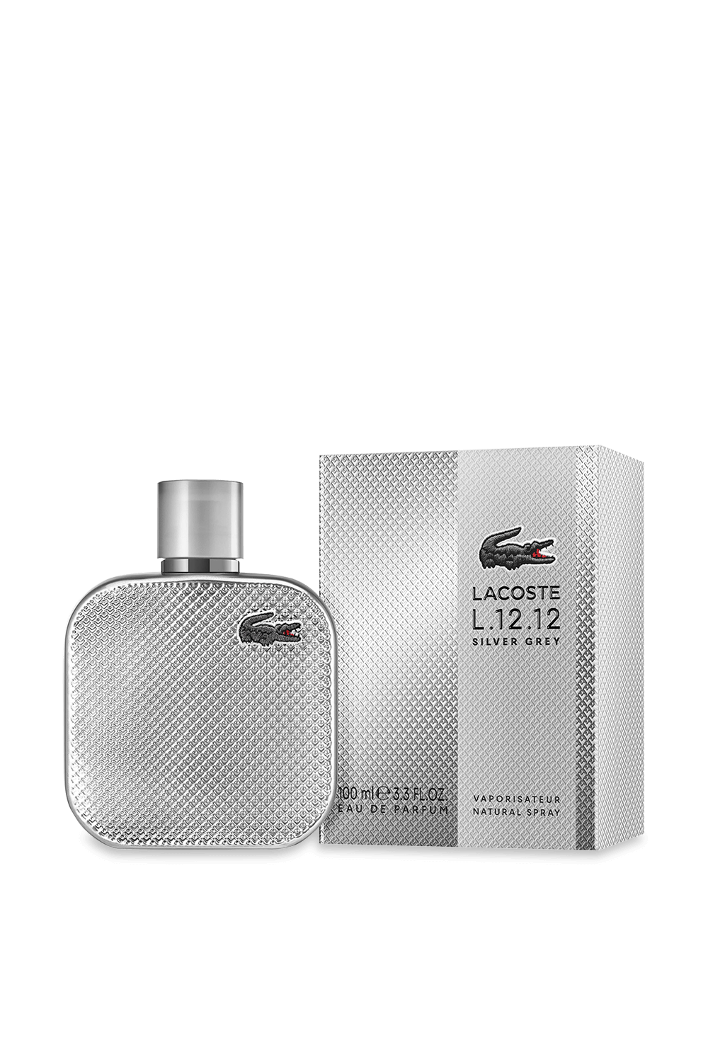 תמונה קידמית של Lacoste L1212 Silver Gery Eau de Parfum 100 ml
