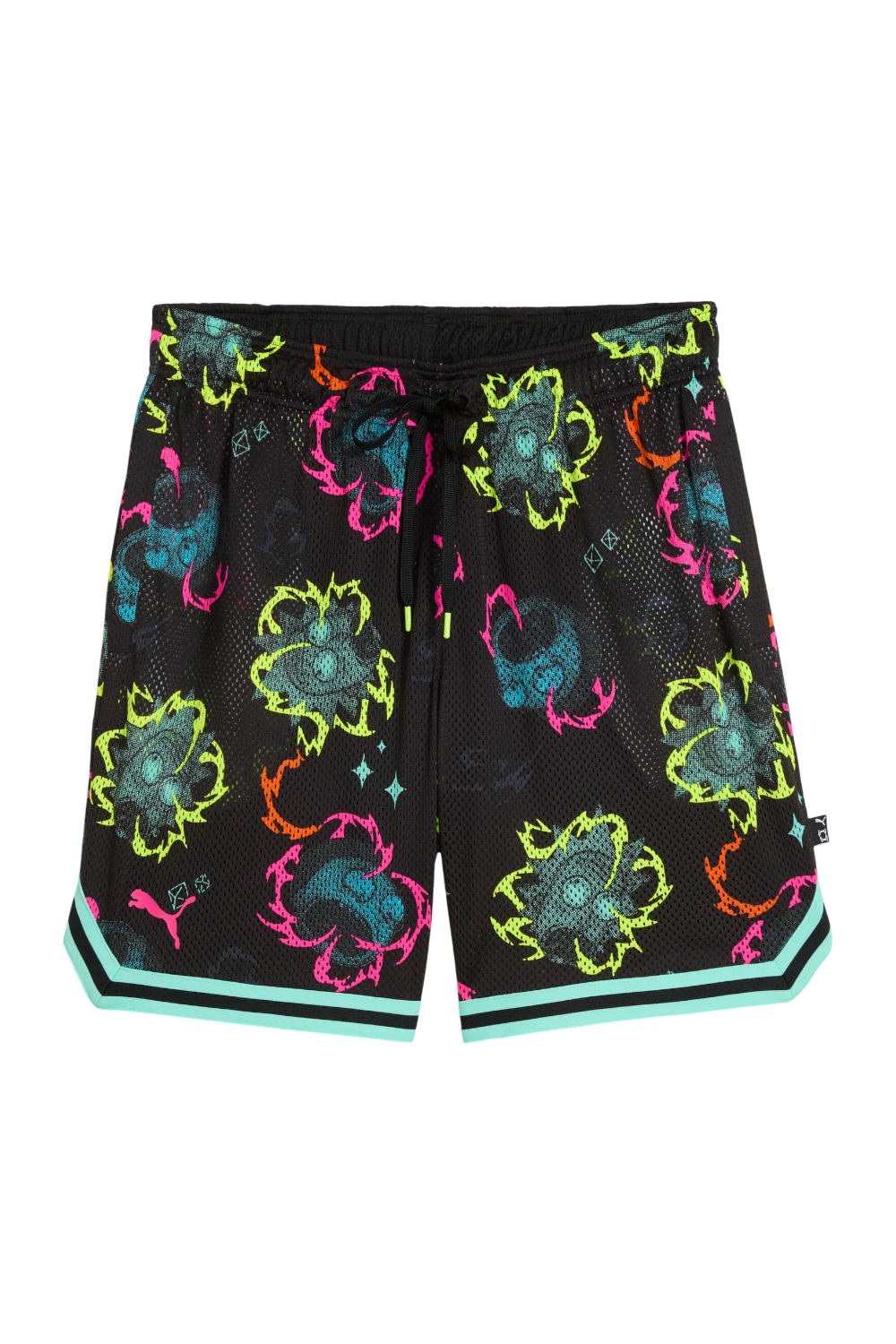 תמונה קידמית של פומה X מלו ריק אנד מורטי מכנסיים קצרים