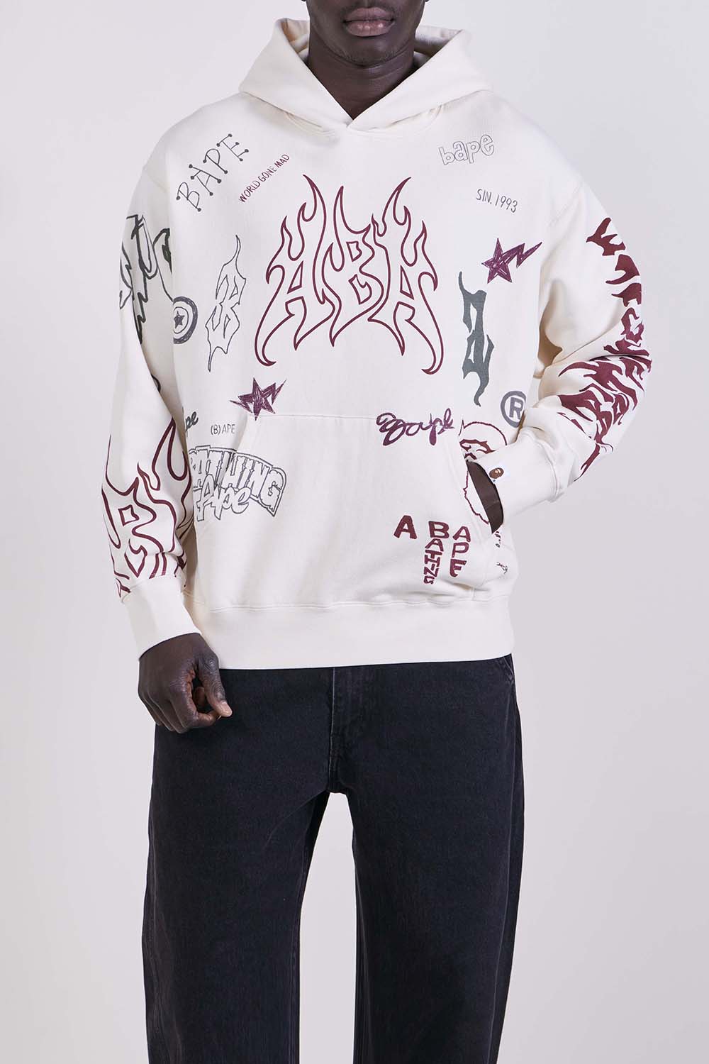 תמונת דוגמן קידמית של קפוצ׳ון בגזרה משוחררת