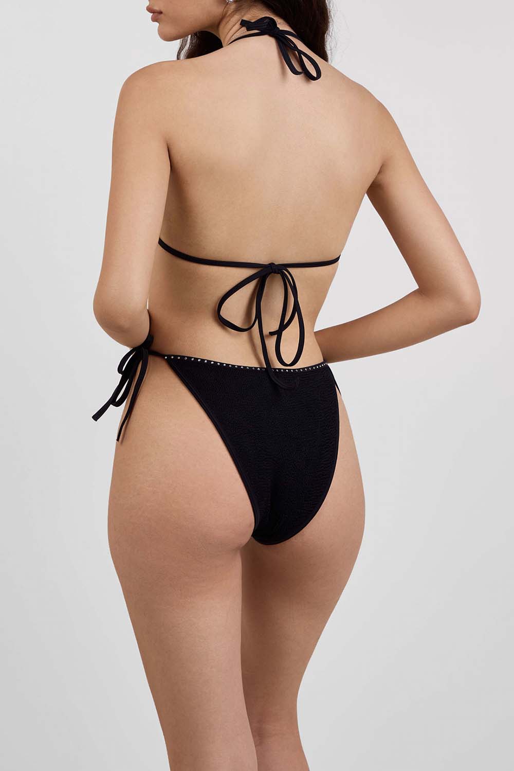 תמונת דוגמן אחורית של סט ביקני אבני &reg;Swarovski