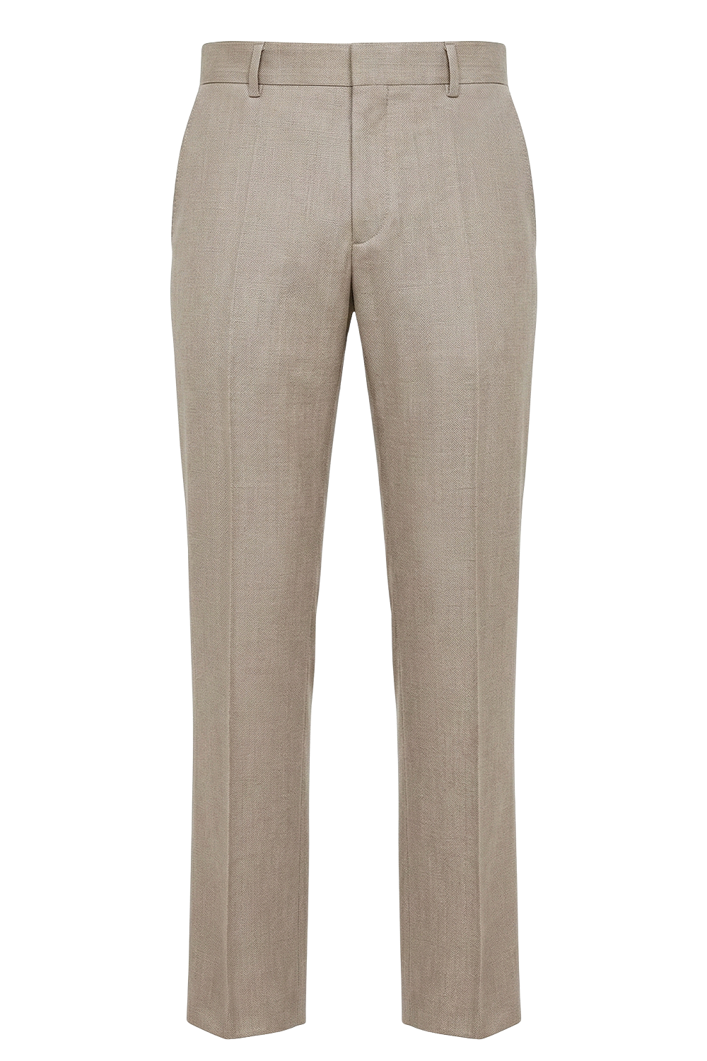 תמונה קידמית של מכנסיים ארוכים בגזרה ישרה