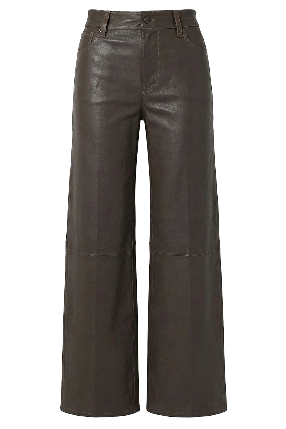 תמונה קידמית של מכנסי עור