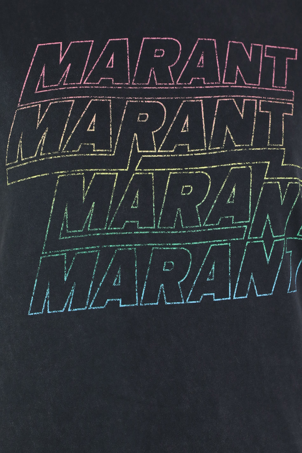 תמונת תקריב דוגמן של חולצת טי