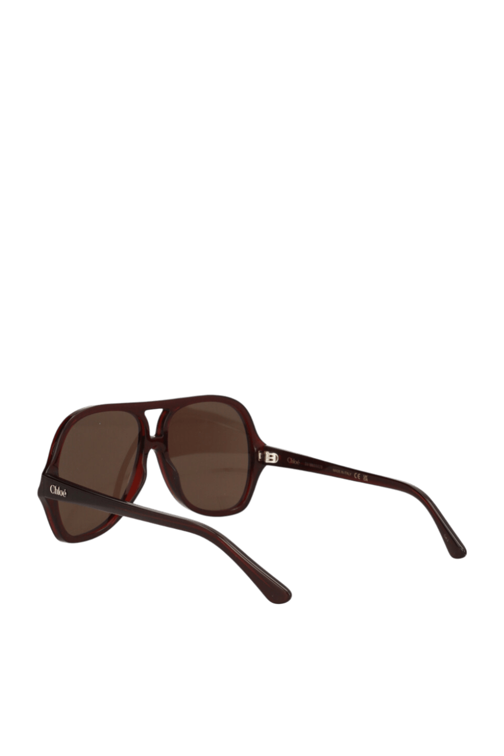 תמונה אחורית של משקפי שמש אוברסייז