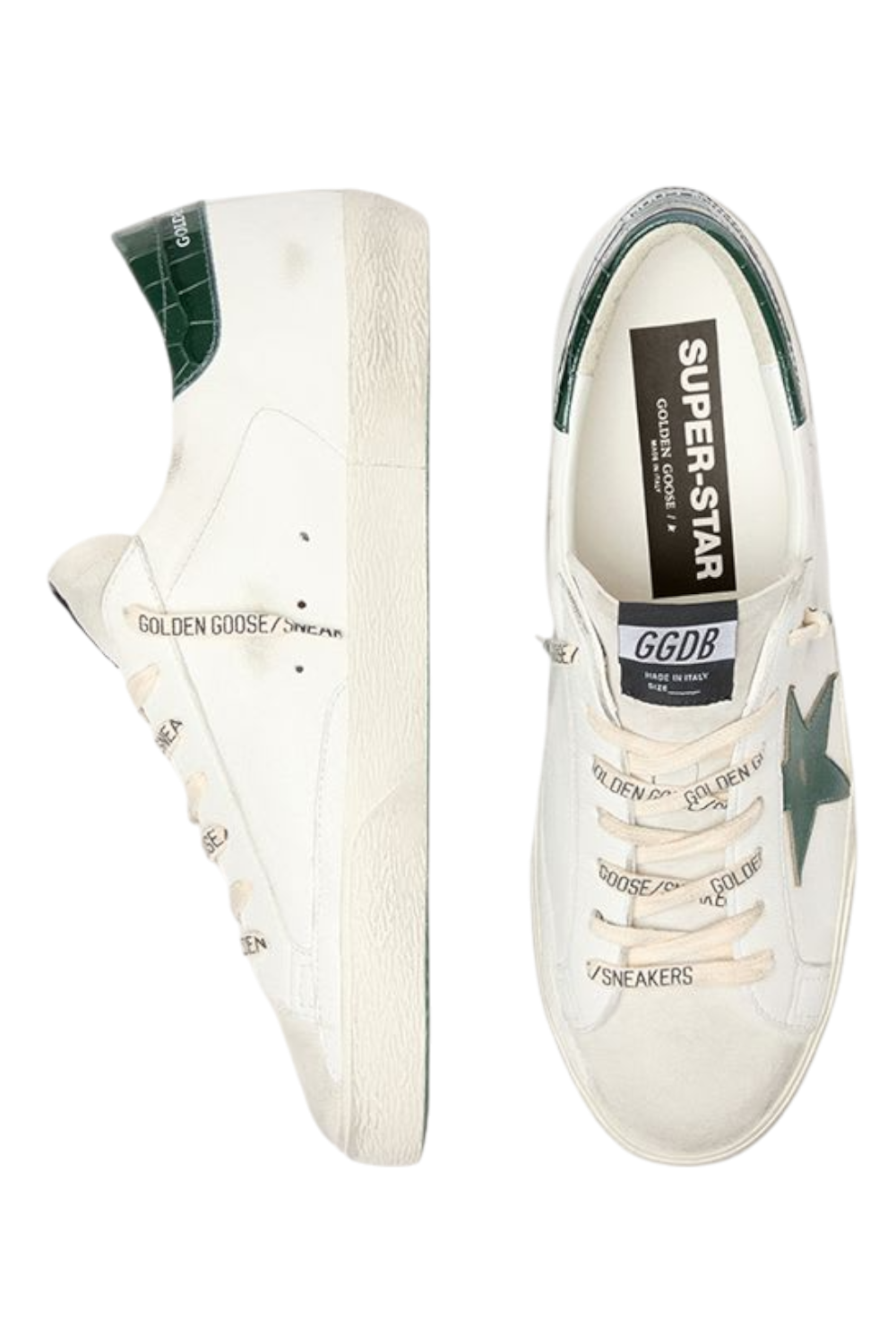 תמונת תקריב של סניקרס