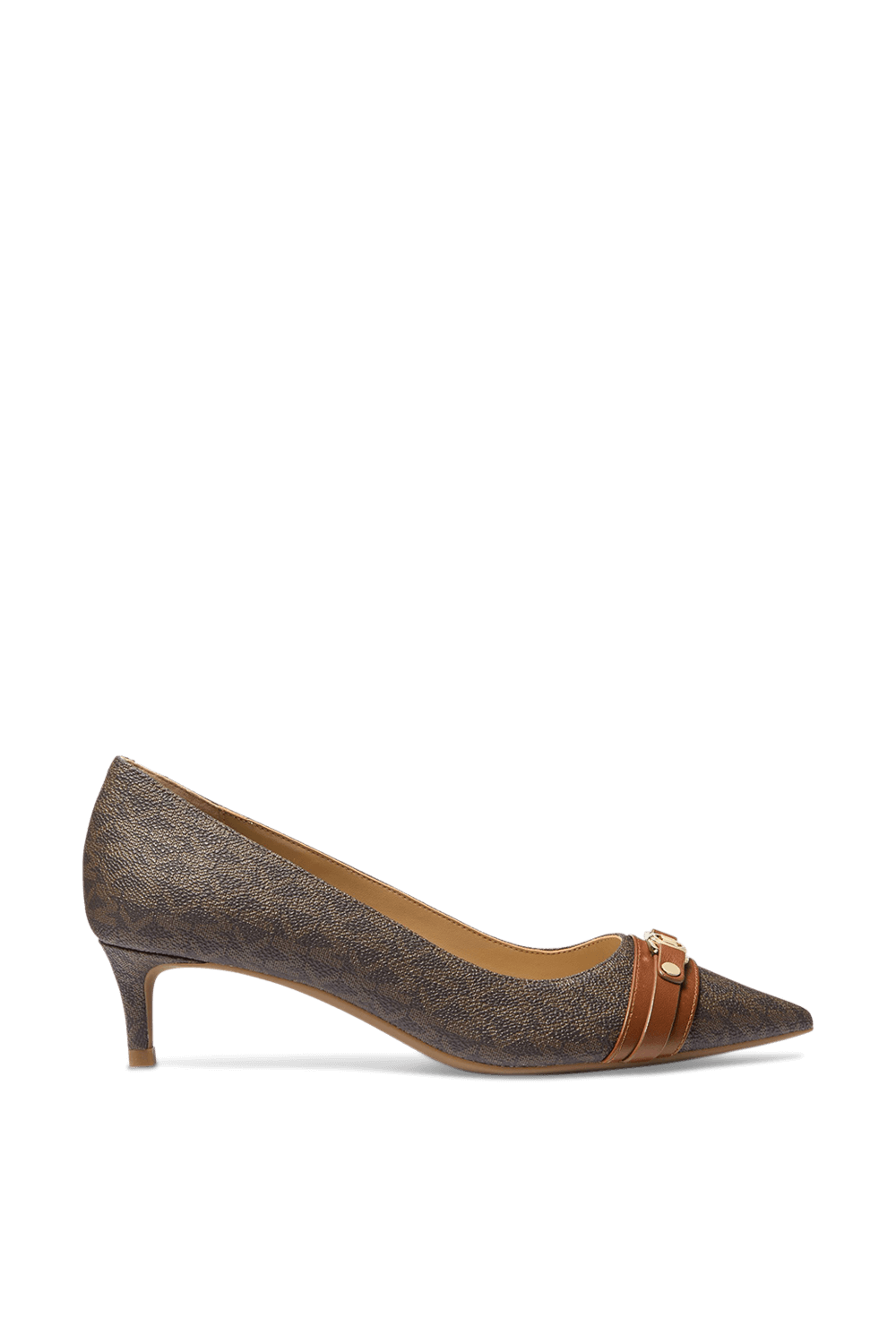 תמונה קידמית של נעלי עקב מנדי