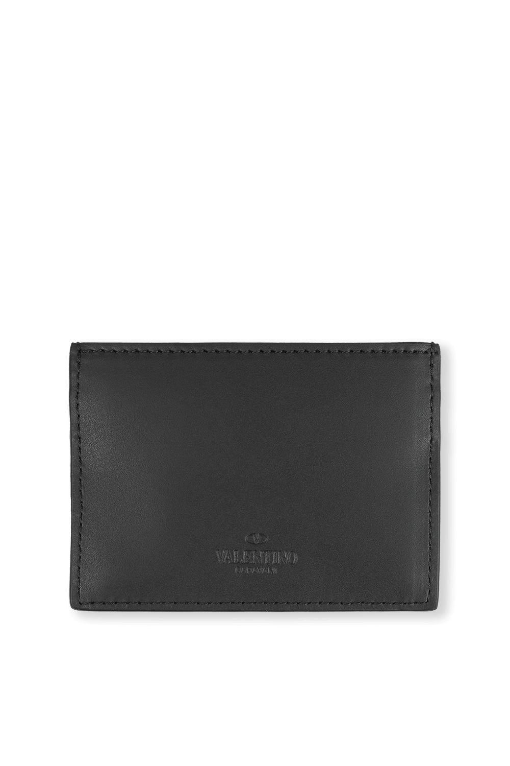 תמונה אחורית של VLTN Wallet in Black