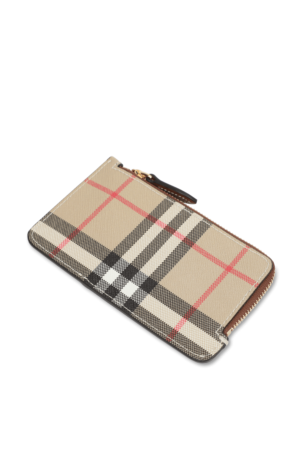 תמונת תקריב של ארנק כרטיסים עם רוכסן