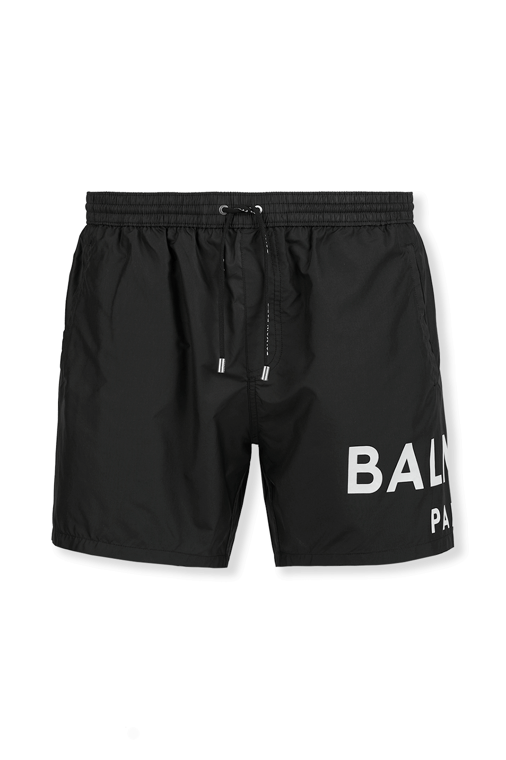 תמונה קידמית של Logo Swim Shorts in Black