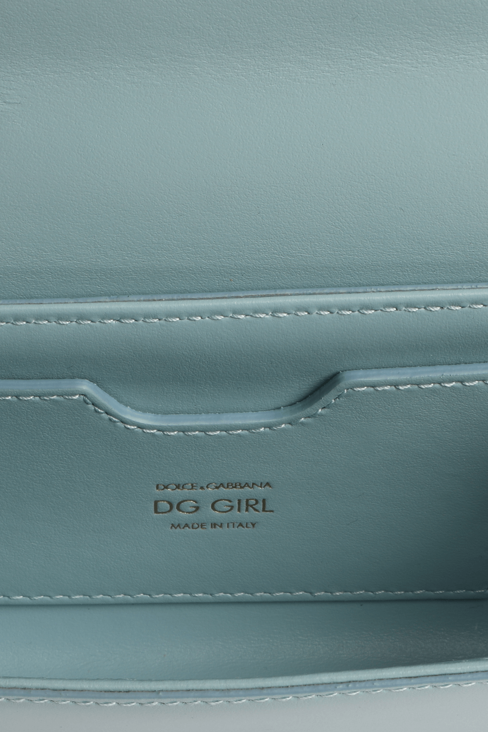 DG Girls Shoulder Bag In Blue DOLCE & GABBANA