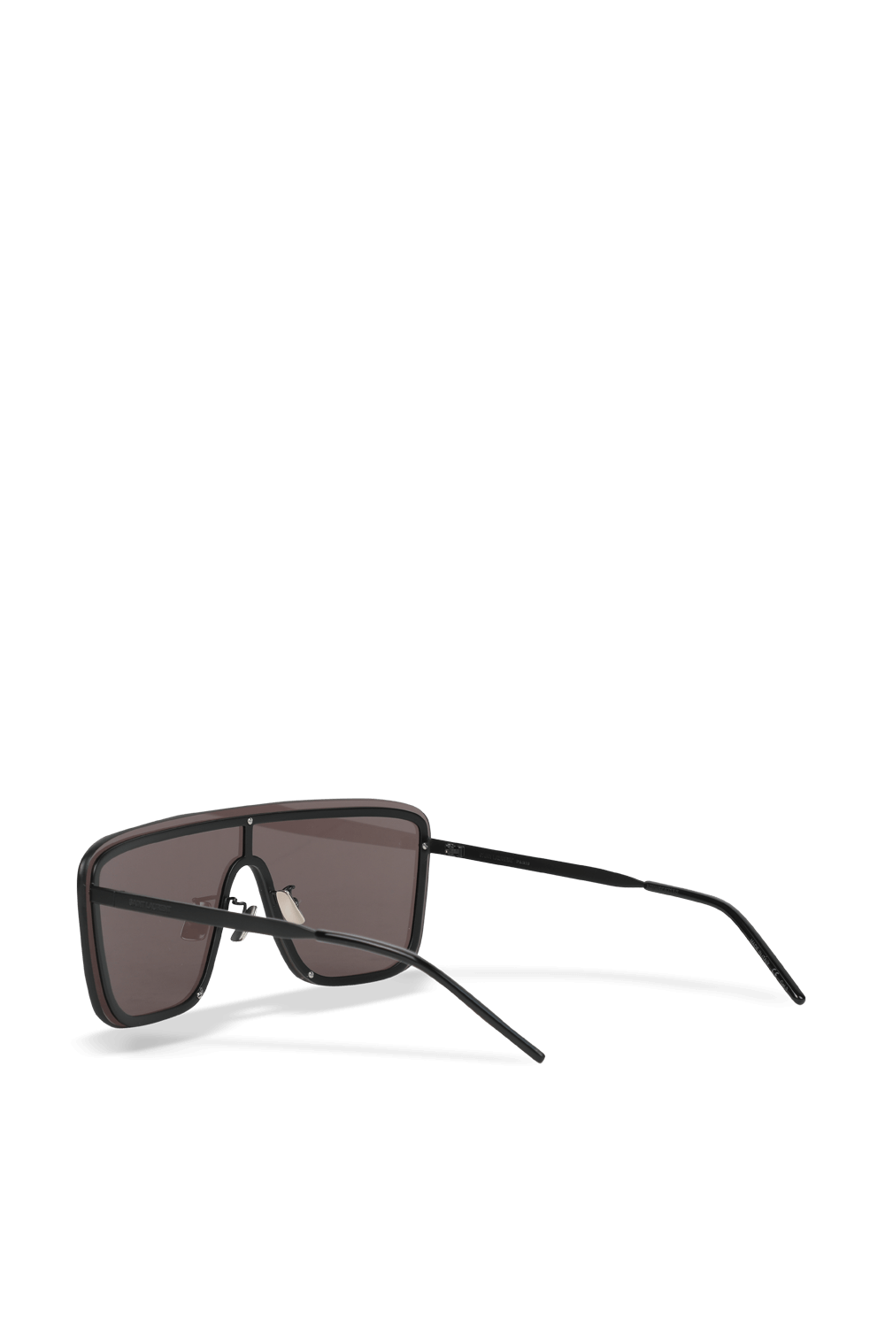 364 Mask Sunglasses in Black image number null SAINT LAURENT