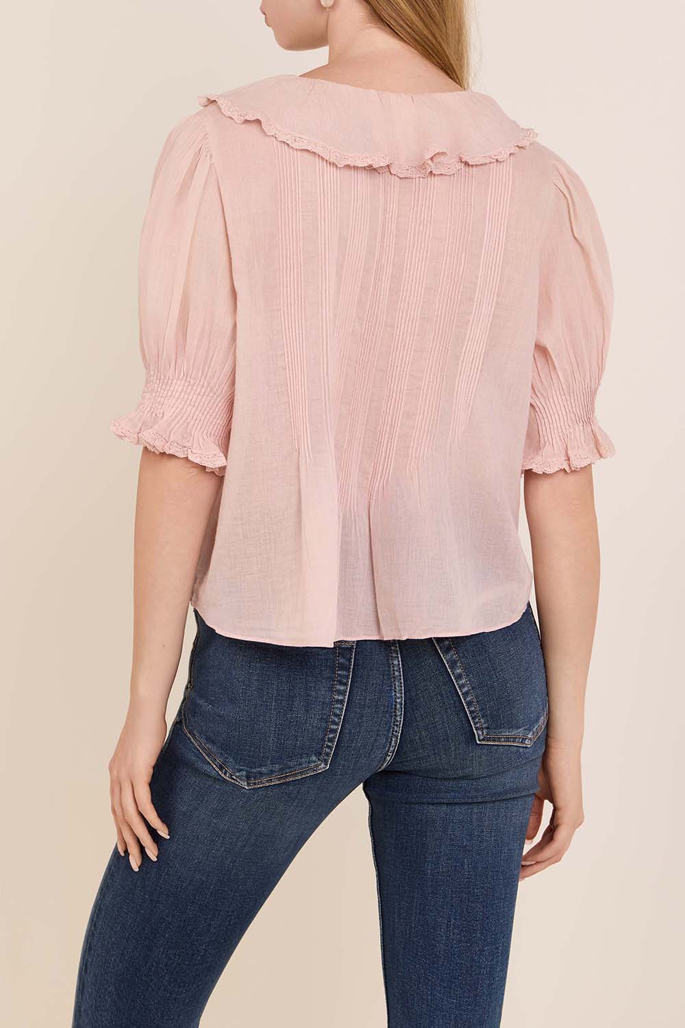 תמונת דוגמן אחורית של חולצת וואל