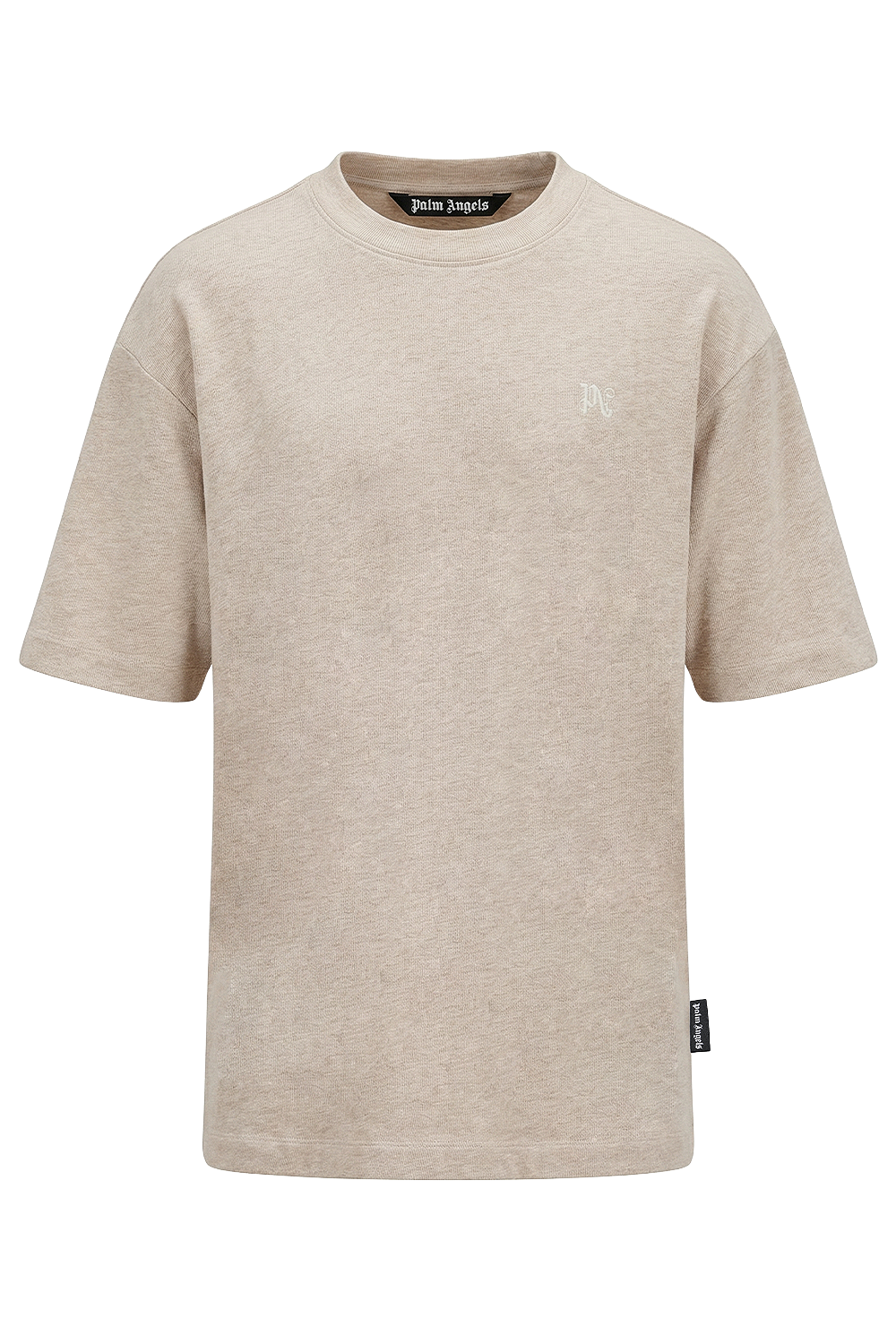 תמונה קידמית של חולצת טי אוברסייז