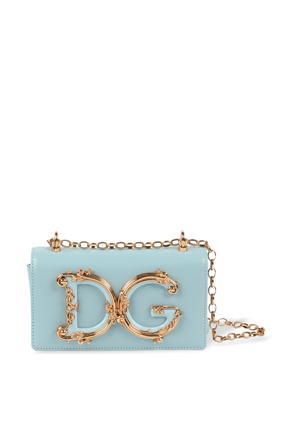 DG Girls Shoulder Bag In Blue DOLCE & GABBANA