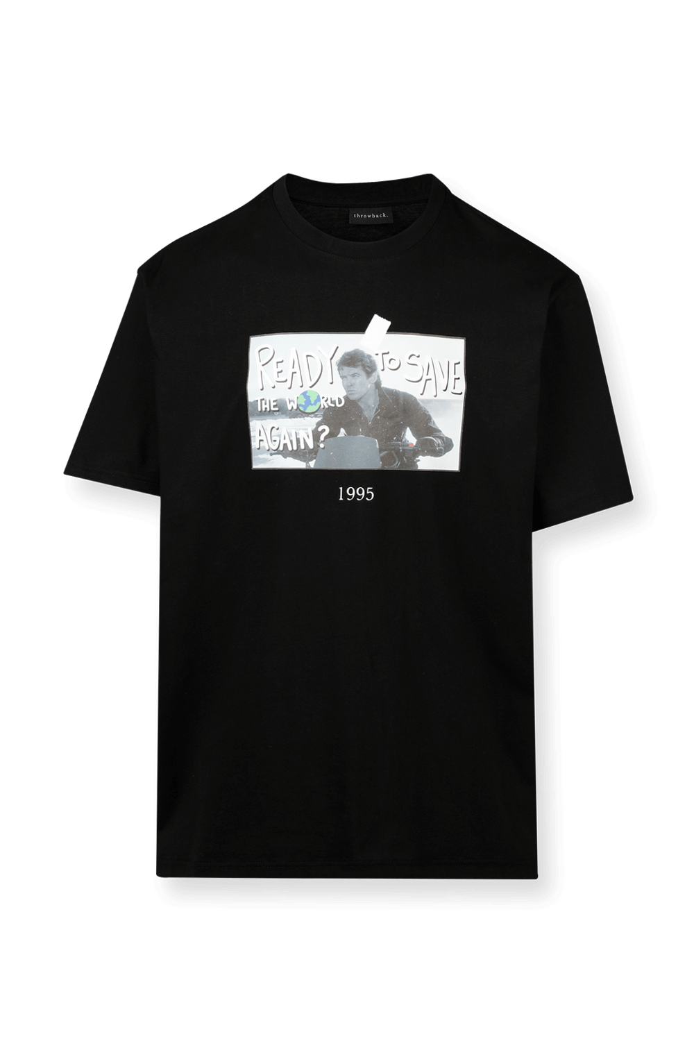 תמונה קידמית של TB X 007- World Tee in Black