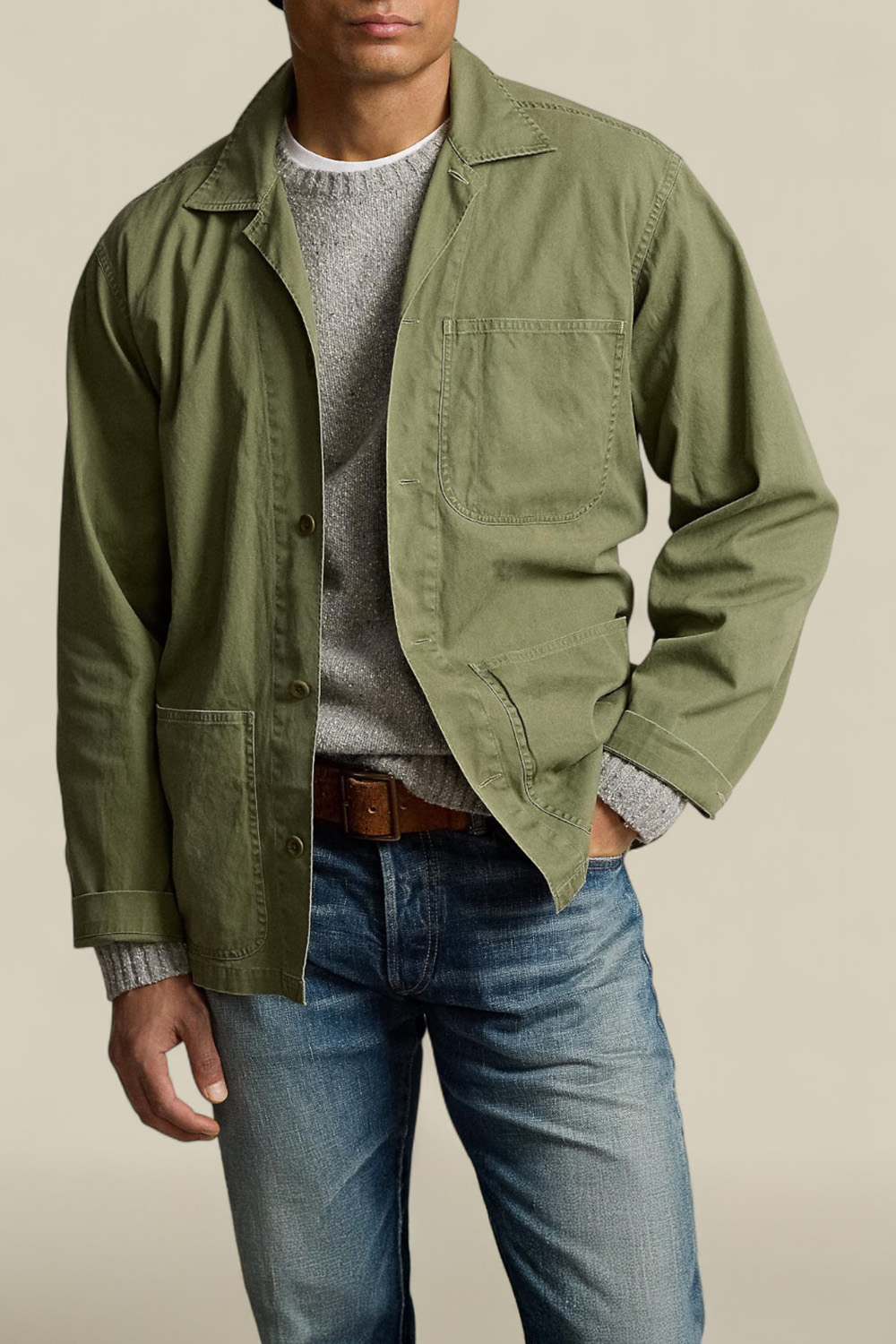 תמונת דוגמן קידמית של חולצת  ז'קט