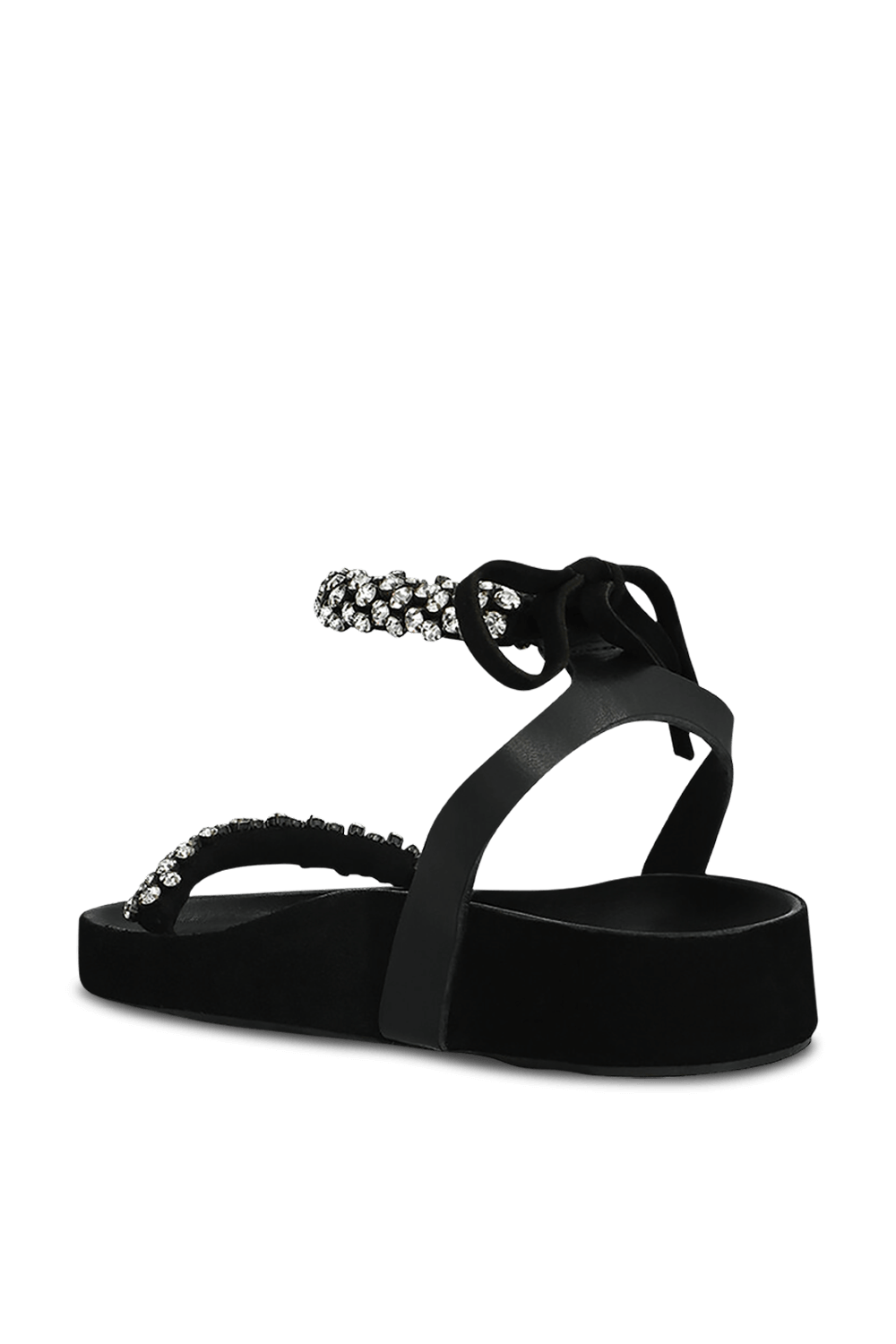 תמונה אחורית של סנדלים