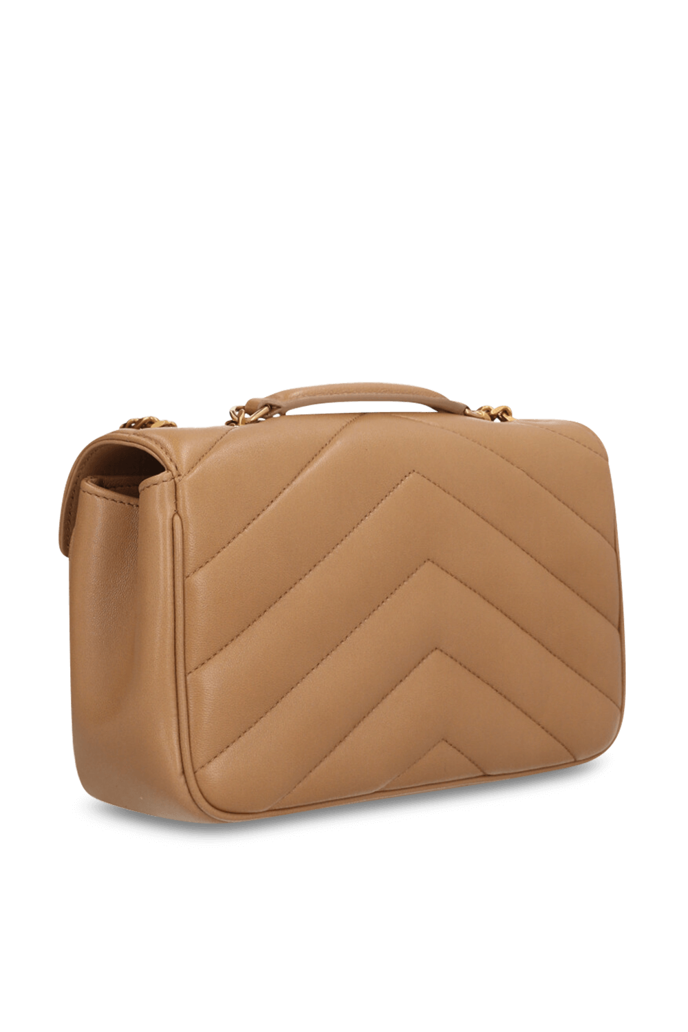 תמונה אחורית של תיק כתף לולו בגודל סמול