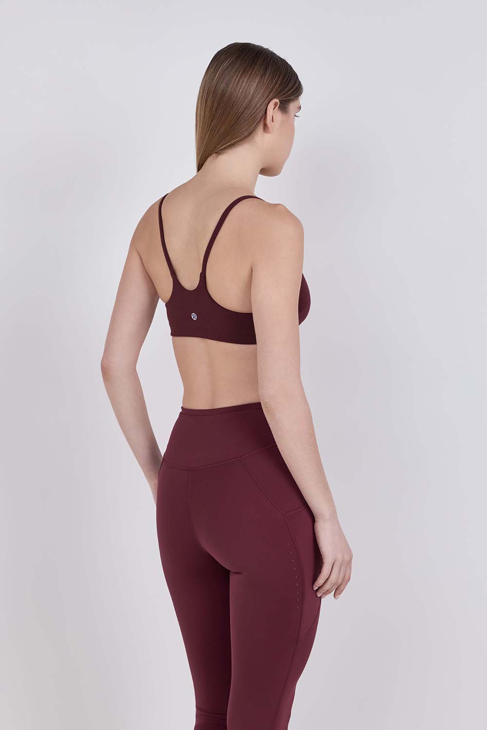 תמונת דוגמן אחורית של Wunder Train Strappy Racer Bra C/D Cup