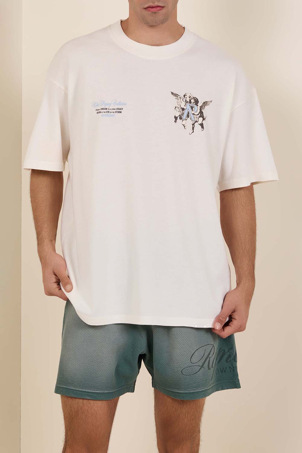 תמונת דוגמן קידמית של חולצת טי