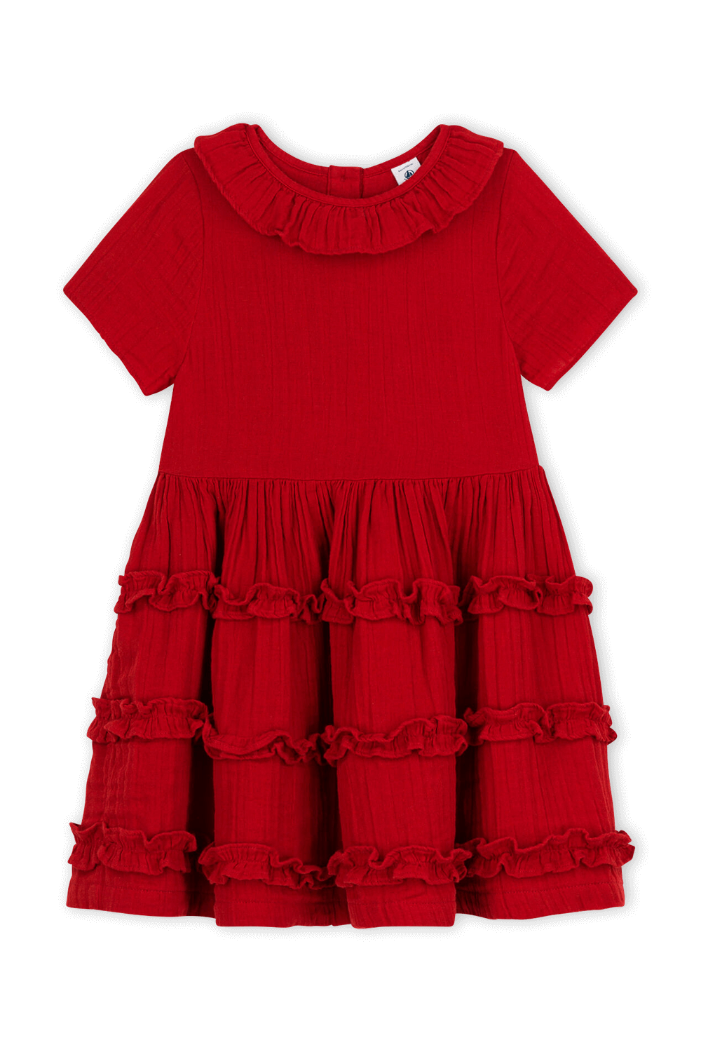 תמונה קידמית של שמלה קצרה עם מלמלה - גילאי 6-12