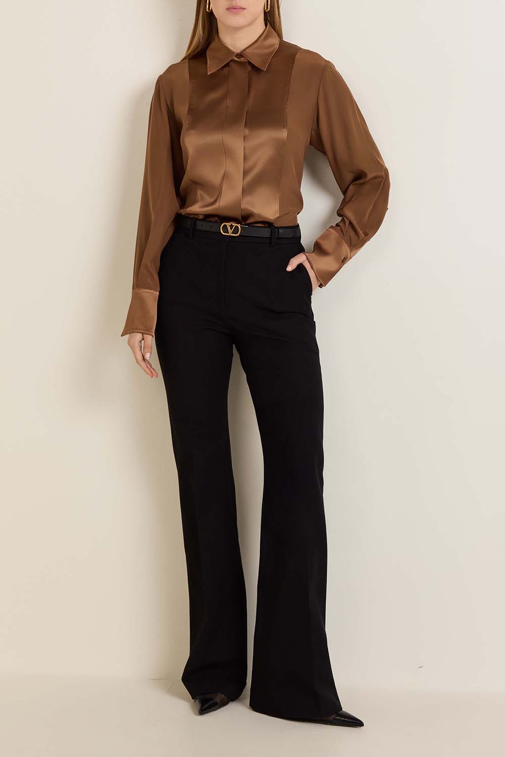 תמונת דוגמן קידמית של חגורה דו-צדדית