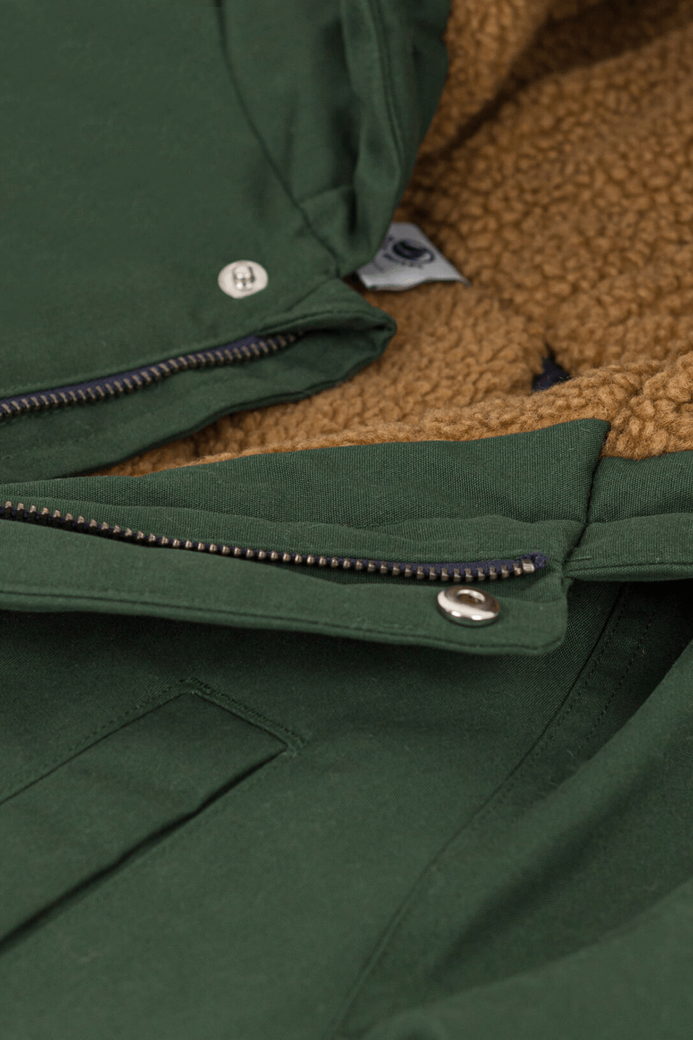 תמונת פנים של מעיל עם קפוצ'ון - גילאי 3-4 שנים