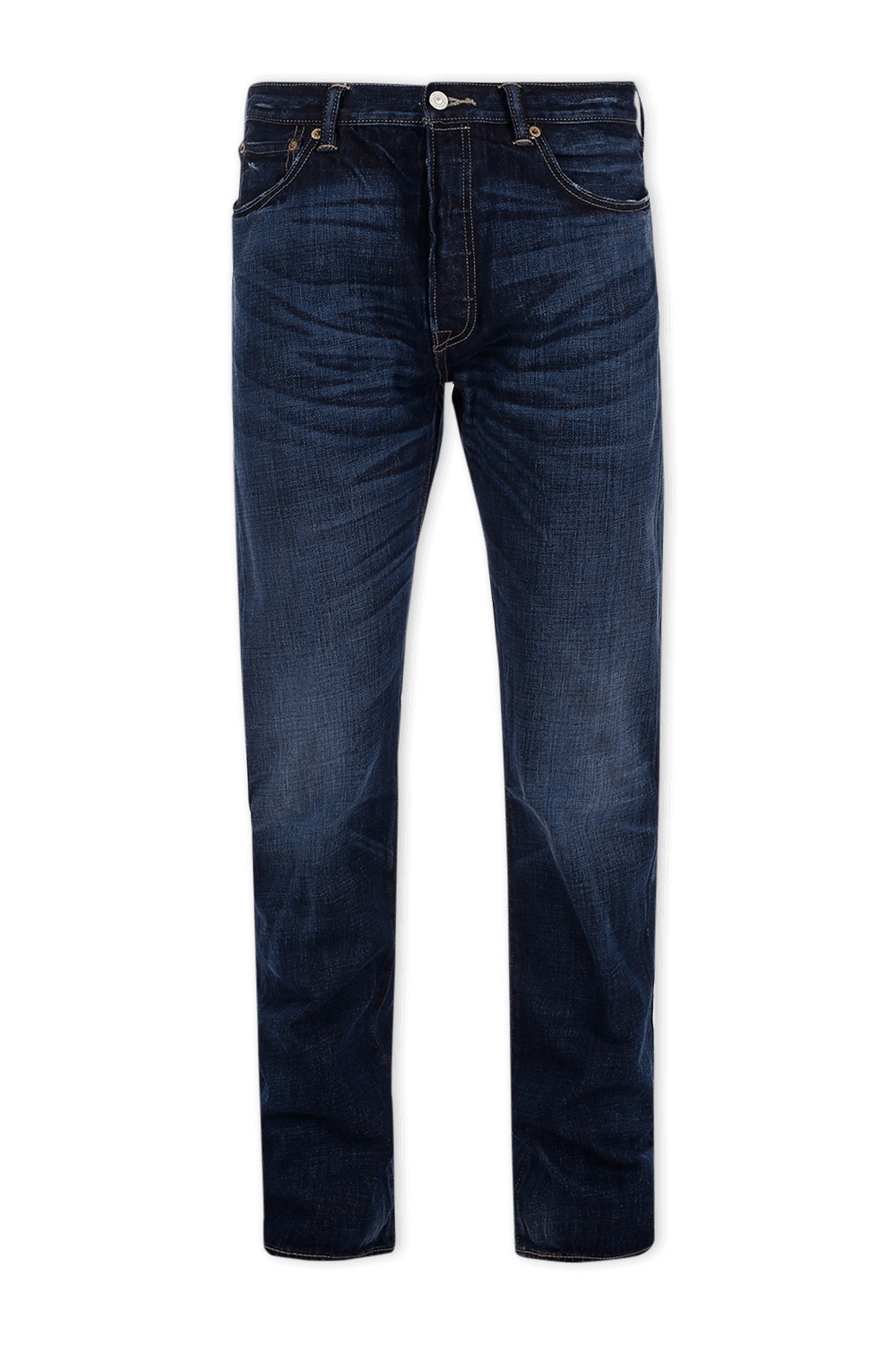 תמונה אחורית של מכנסי ג'ינס 501 בגזרה ישרה