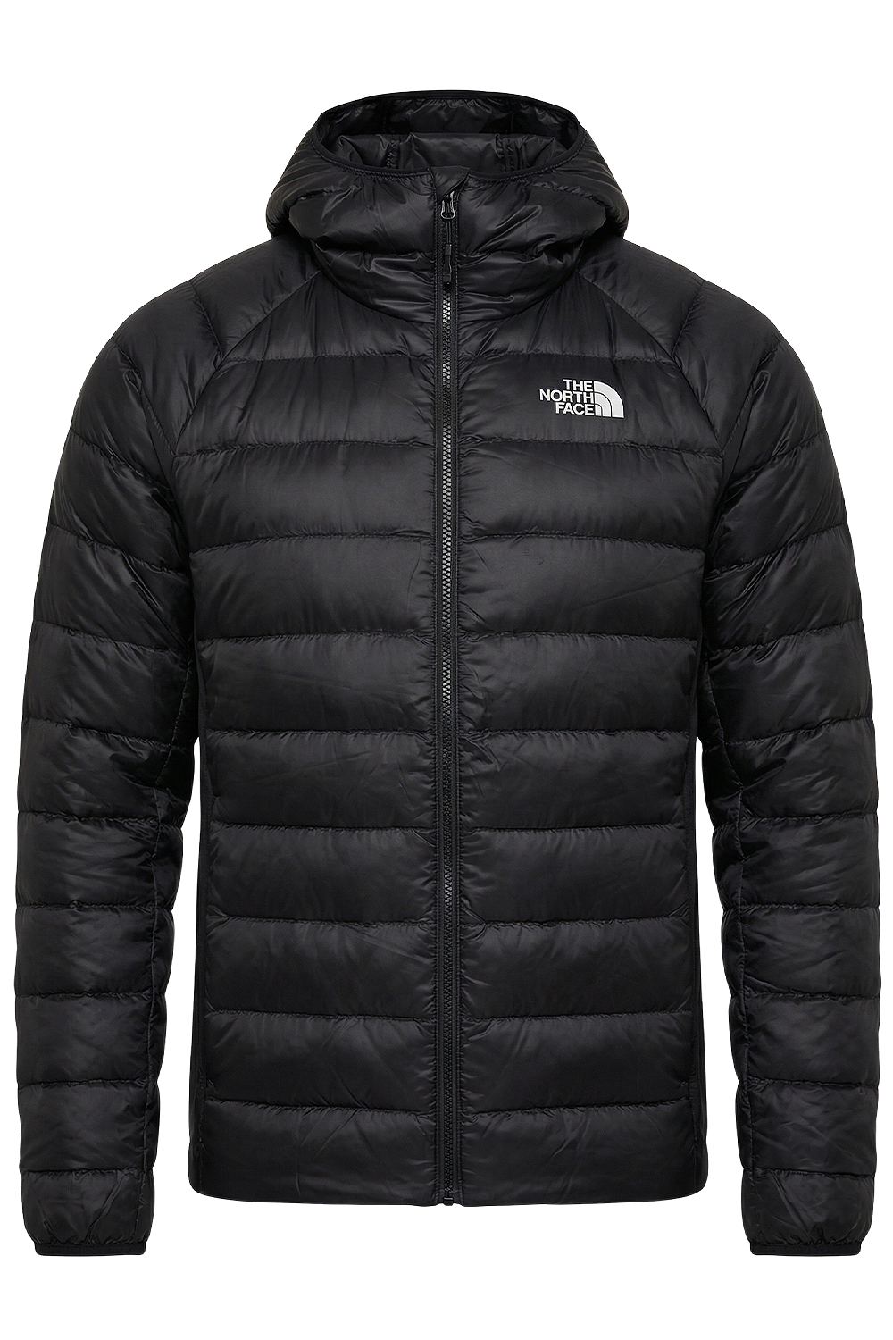 תמונה קידמית של מעיל פוך בגזרה צרה