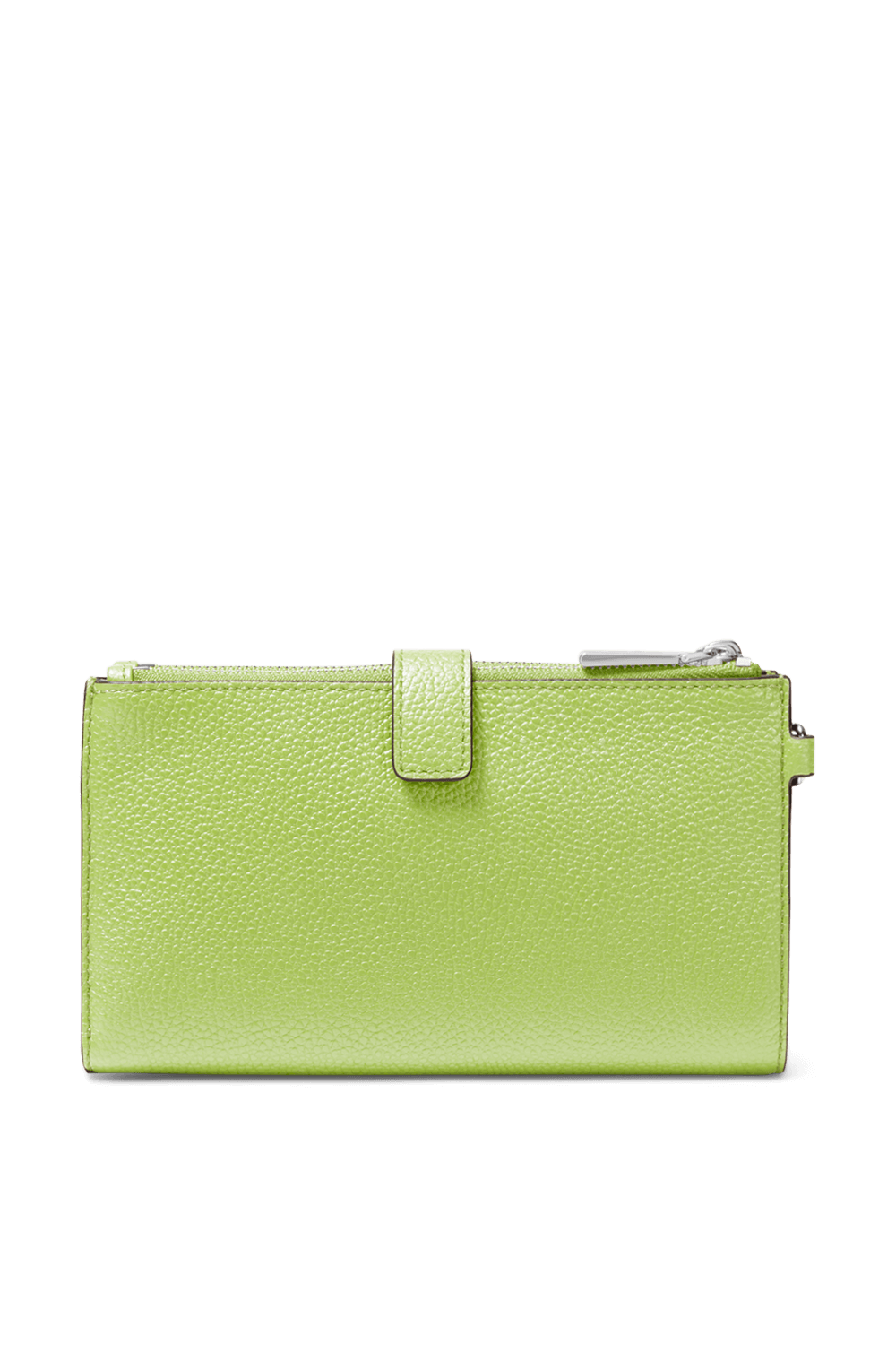 תמונה אחורית של ארנק עור עם רצועה 