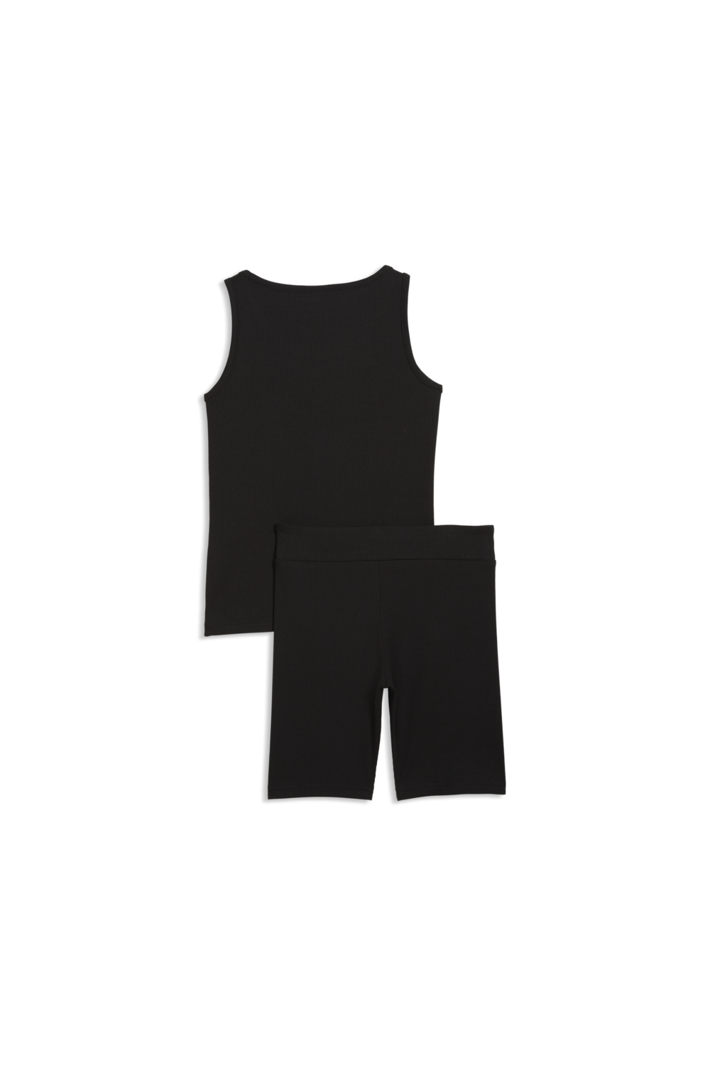 תמונה אחורית של סט גופייה וטייץ