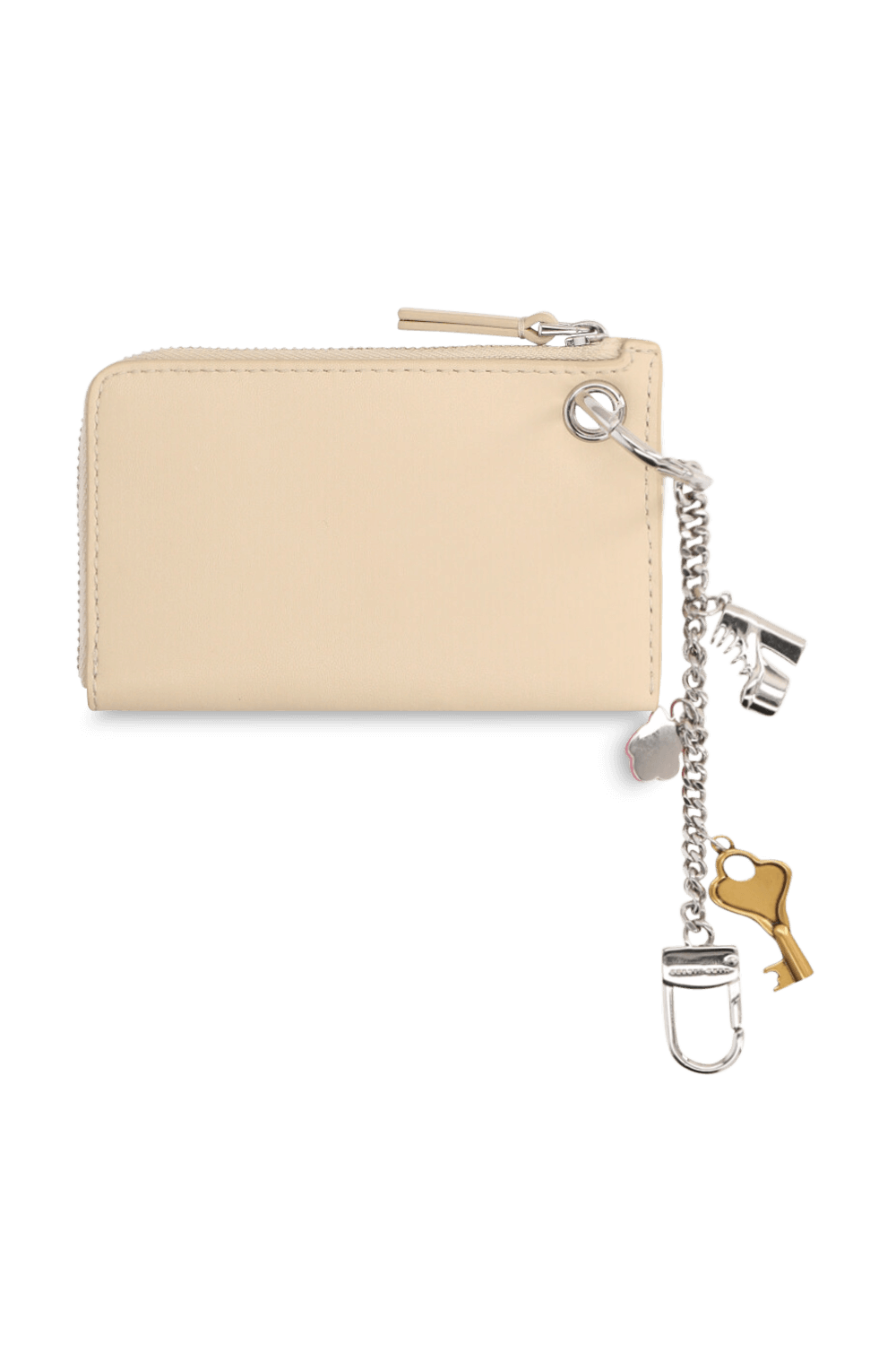 תמונה אחורית של ארנק עם שרשרת צ'ארם