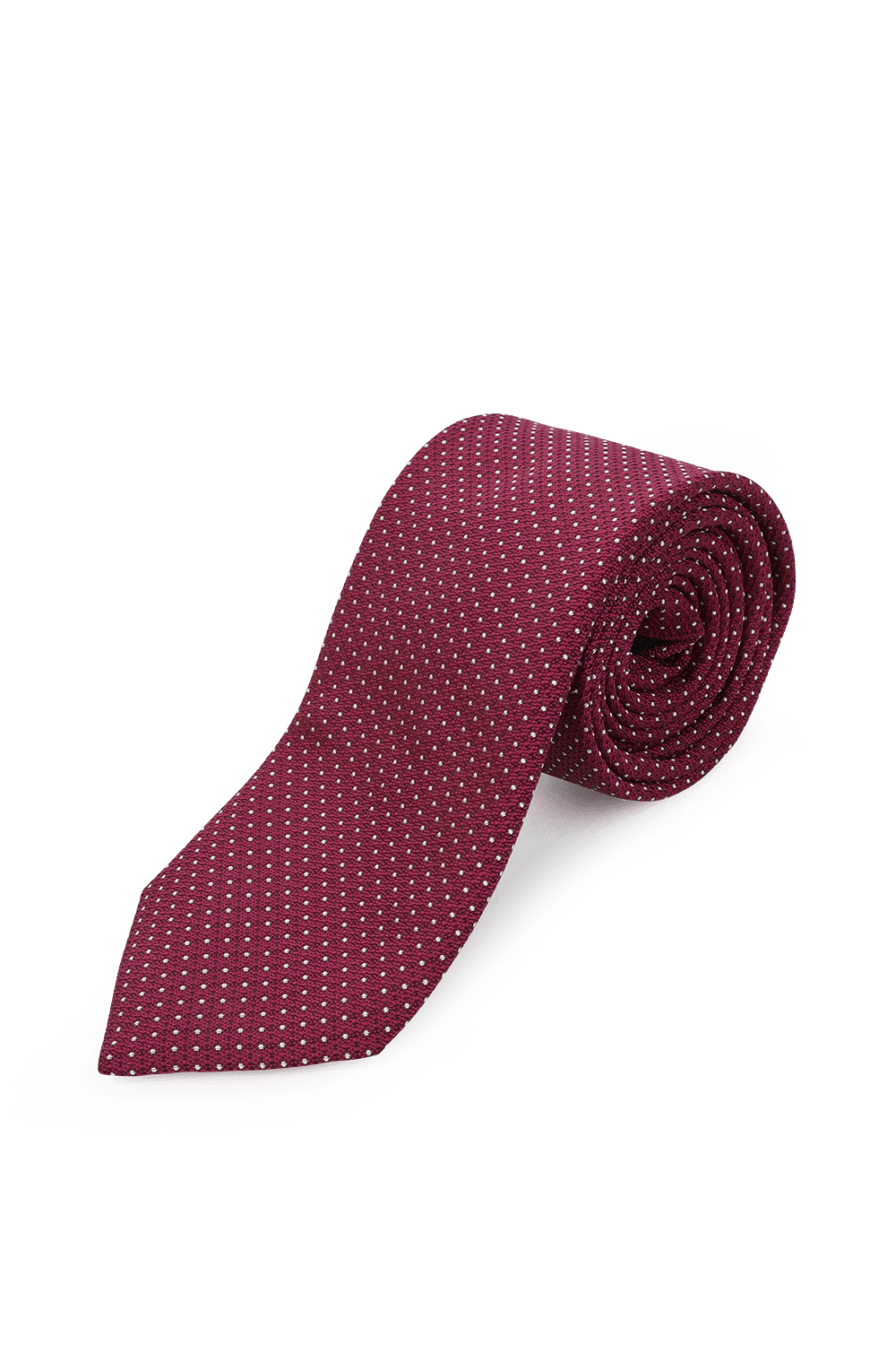 תמונה קידמית של Silk Tie in Dark Pink