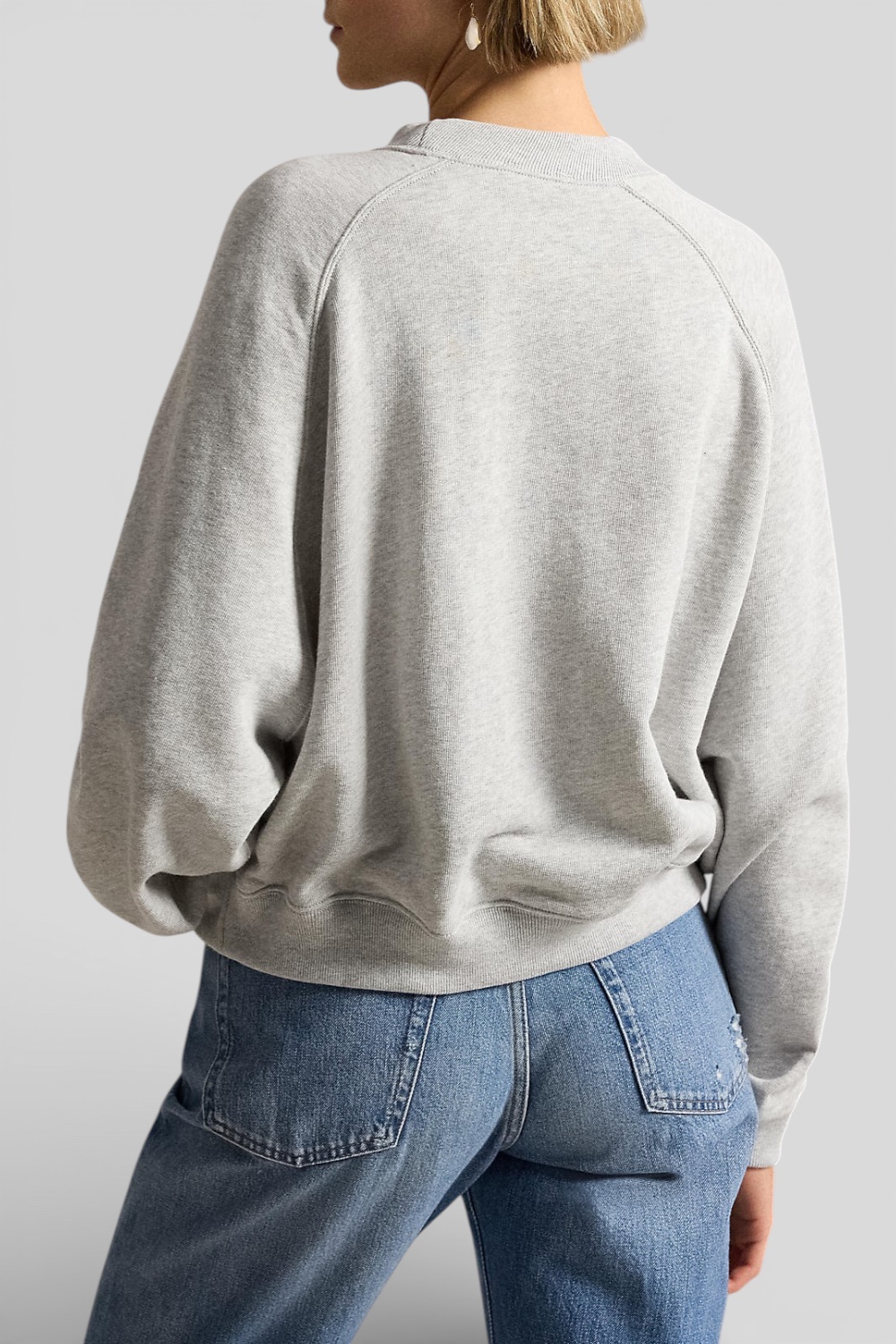 תמונת דוגמן אחורית של סווטשירט