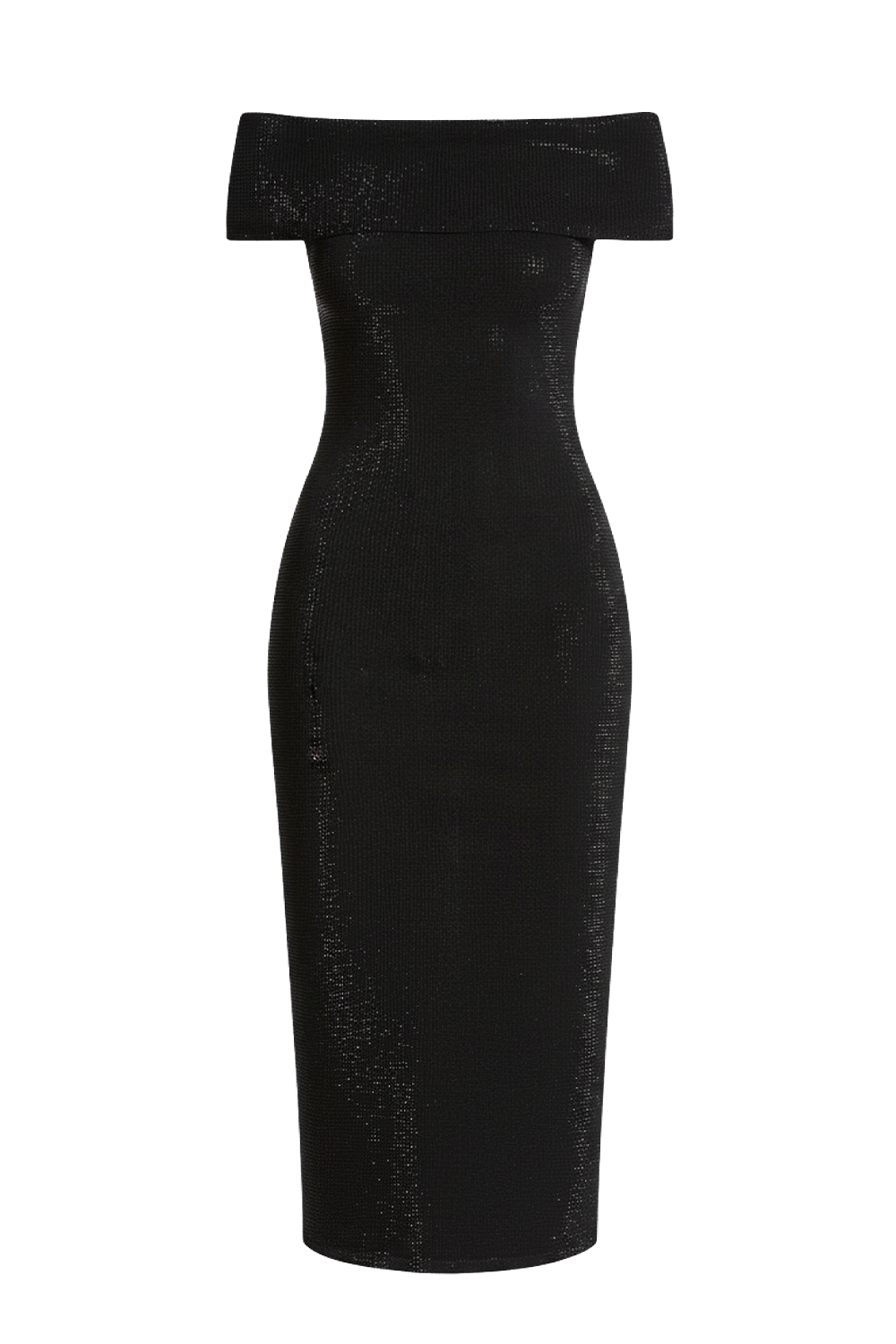 תמונה קידמית של שמלת אוף שולדר