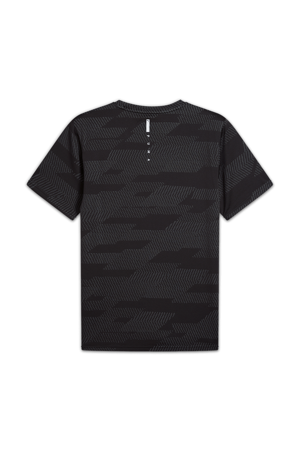 תמונה אחורית של חולצת טי לאימון סלים פיט