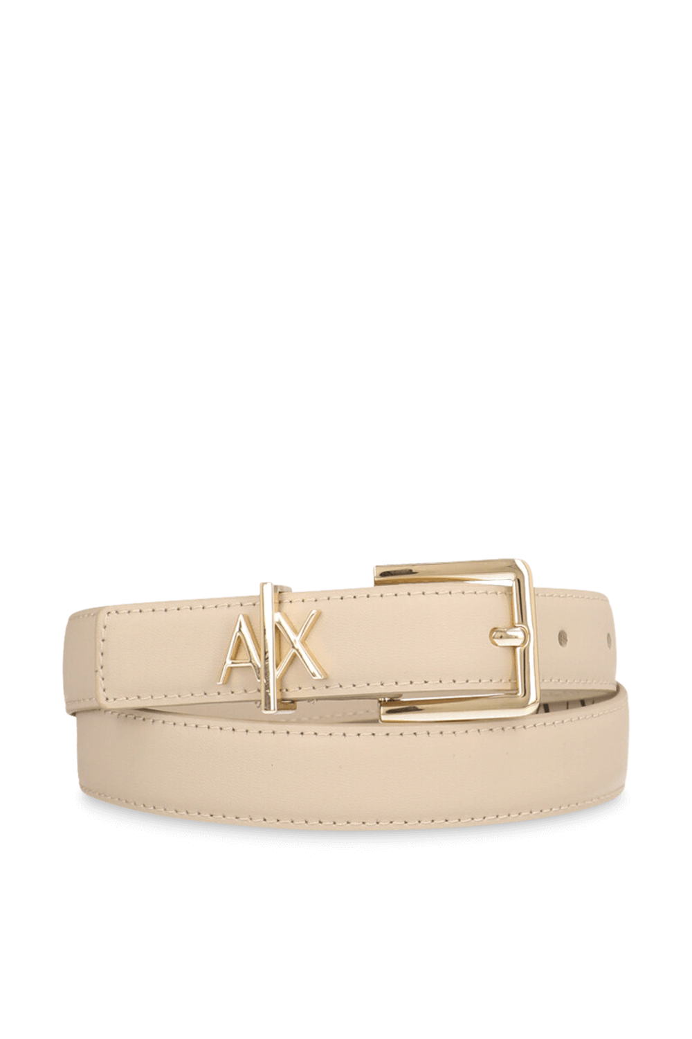 תמונה קידמית של חגורת עור