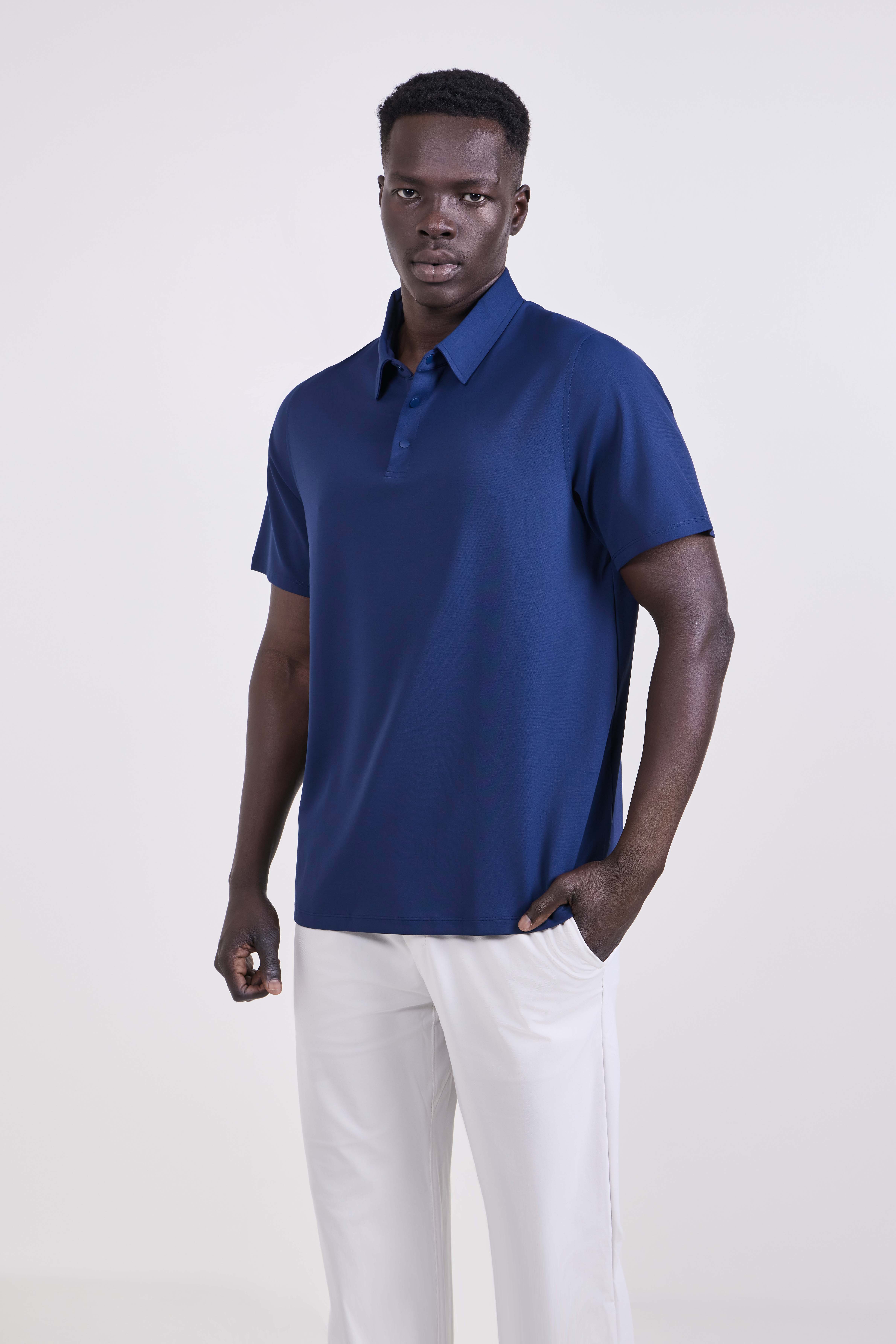 תמונת דוגמן קידמית של ShowZero&trade; Classic-Fit Polo Shirt