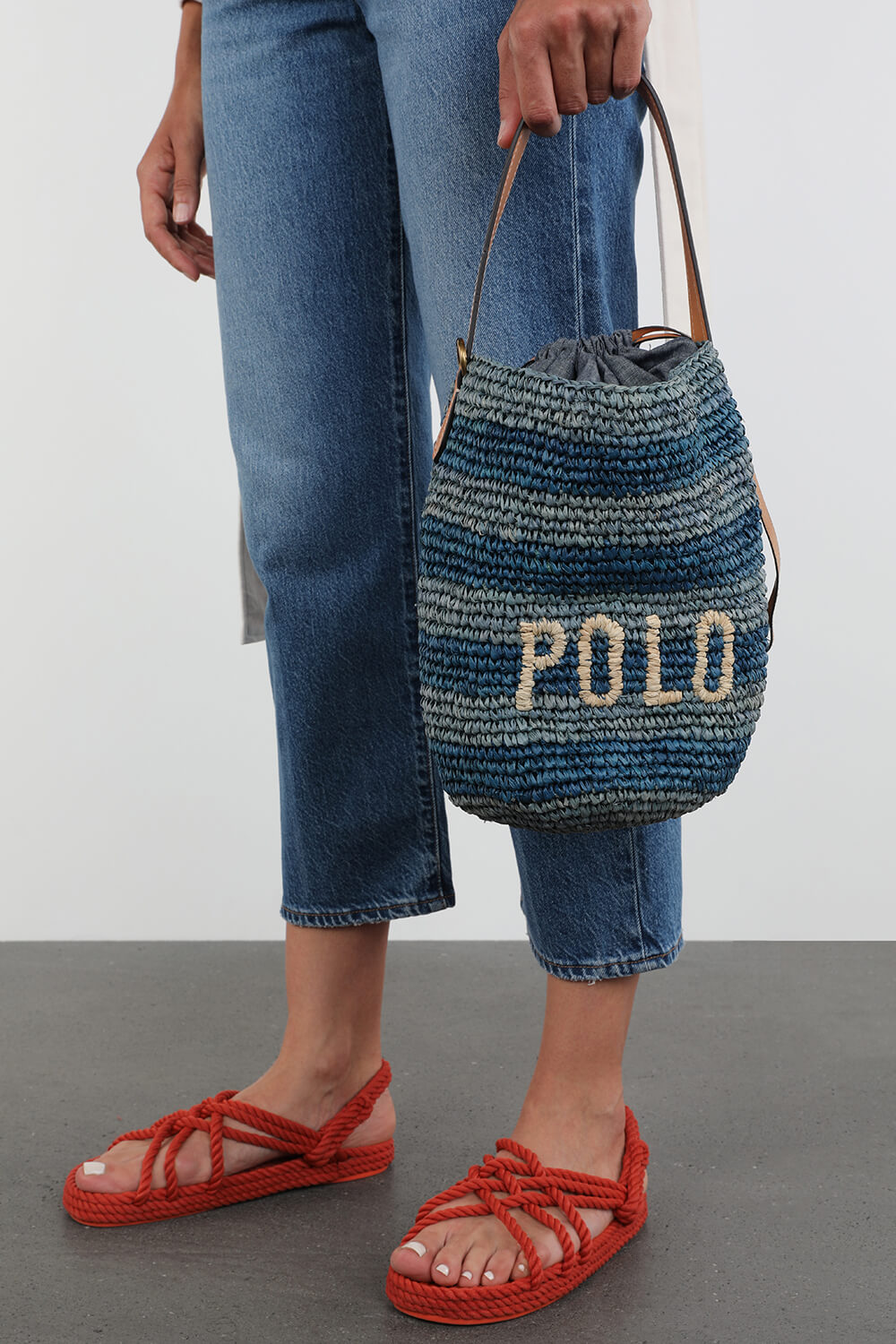 polo blue bag