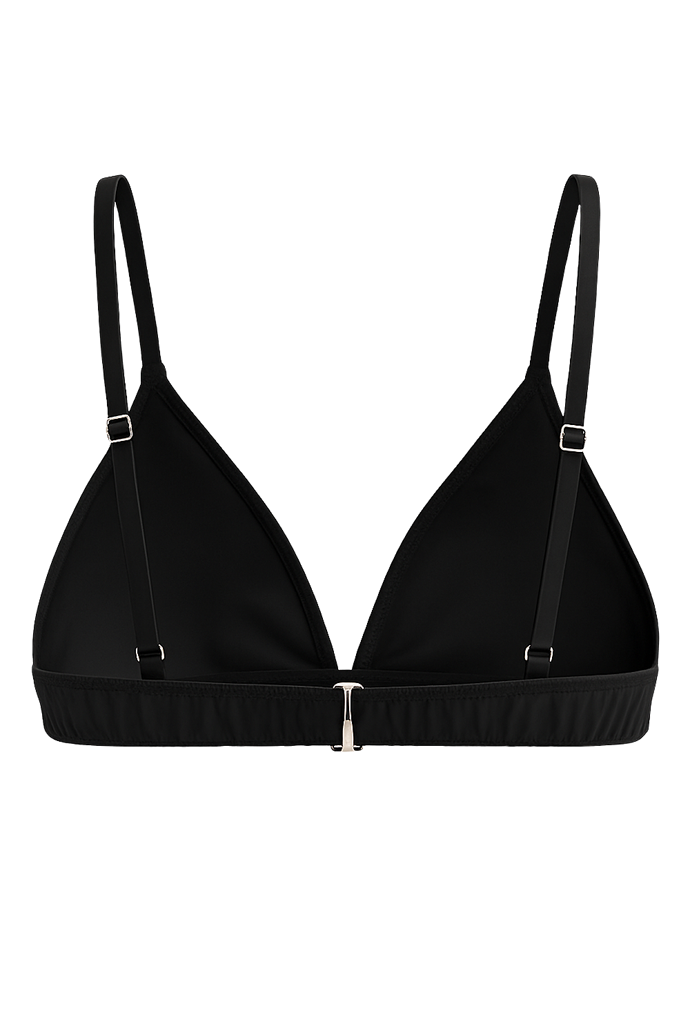 תמונה אחורית של חזיית משולשים סאטן